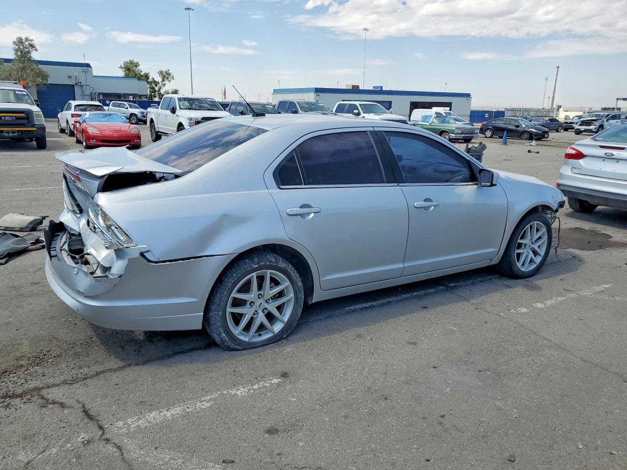 2010 Ford Fusion Sel Silver vin: 3FAHP0JG1AR193082