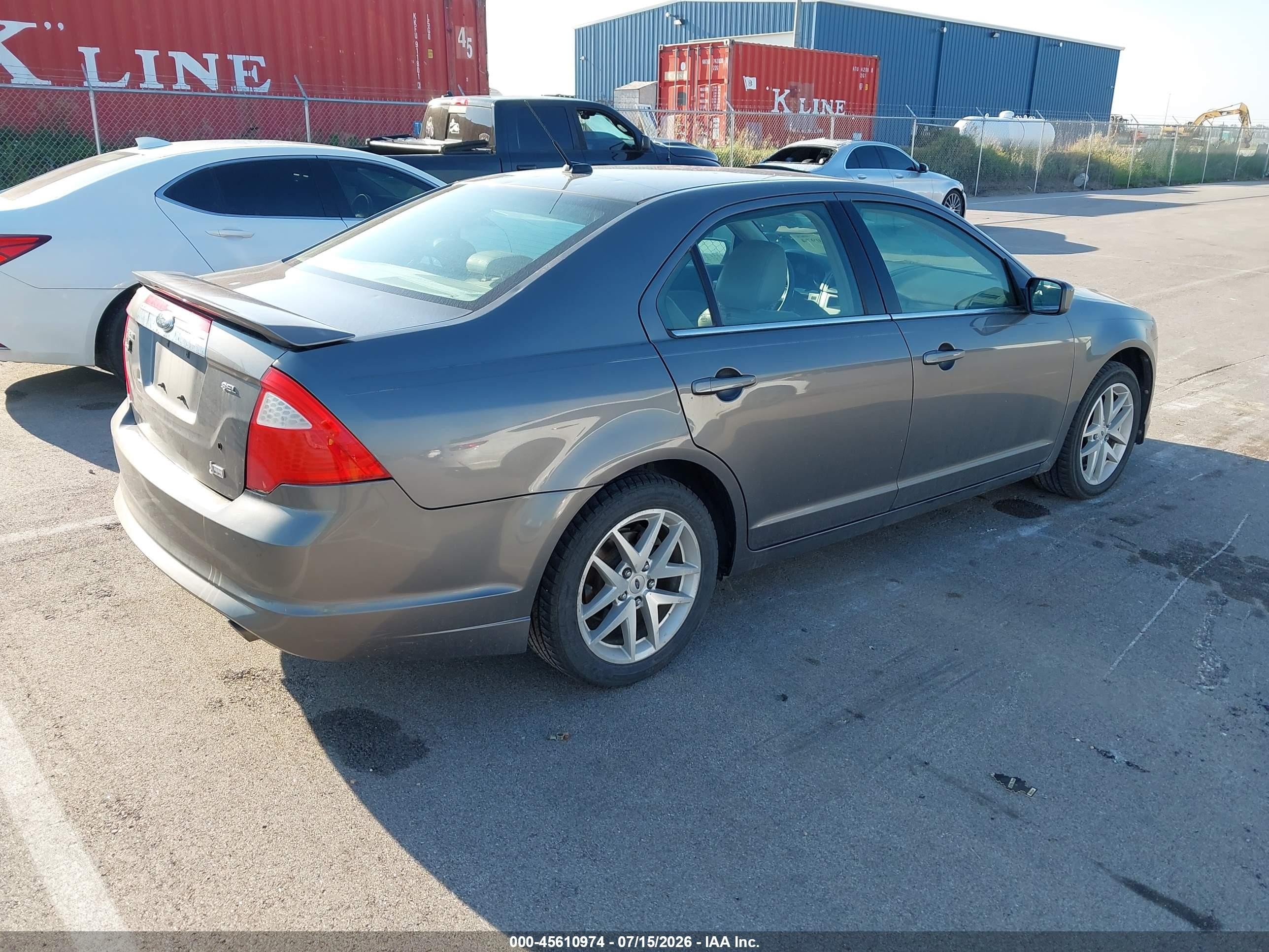 2010 Ford Fusion Sel Gray vin: 3FAHP0JG1AR281243