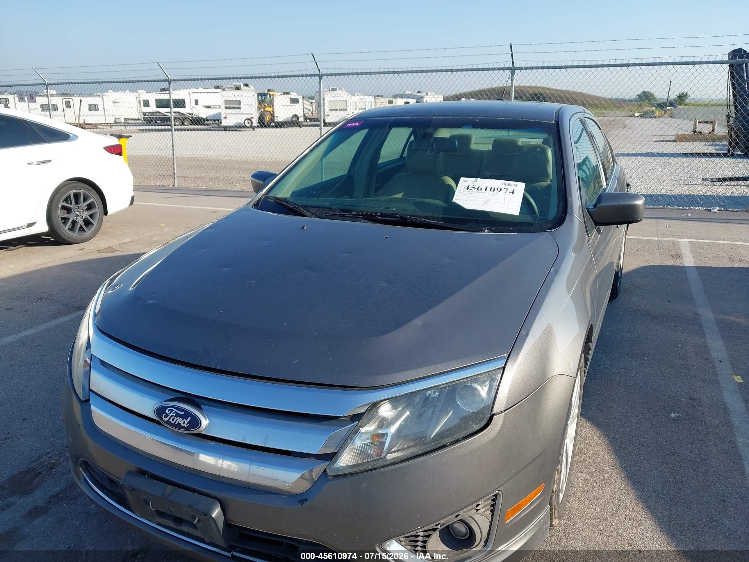 2010 Ford Fusion Sel Gray vin: 3FAHP0JG1AR281243
