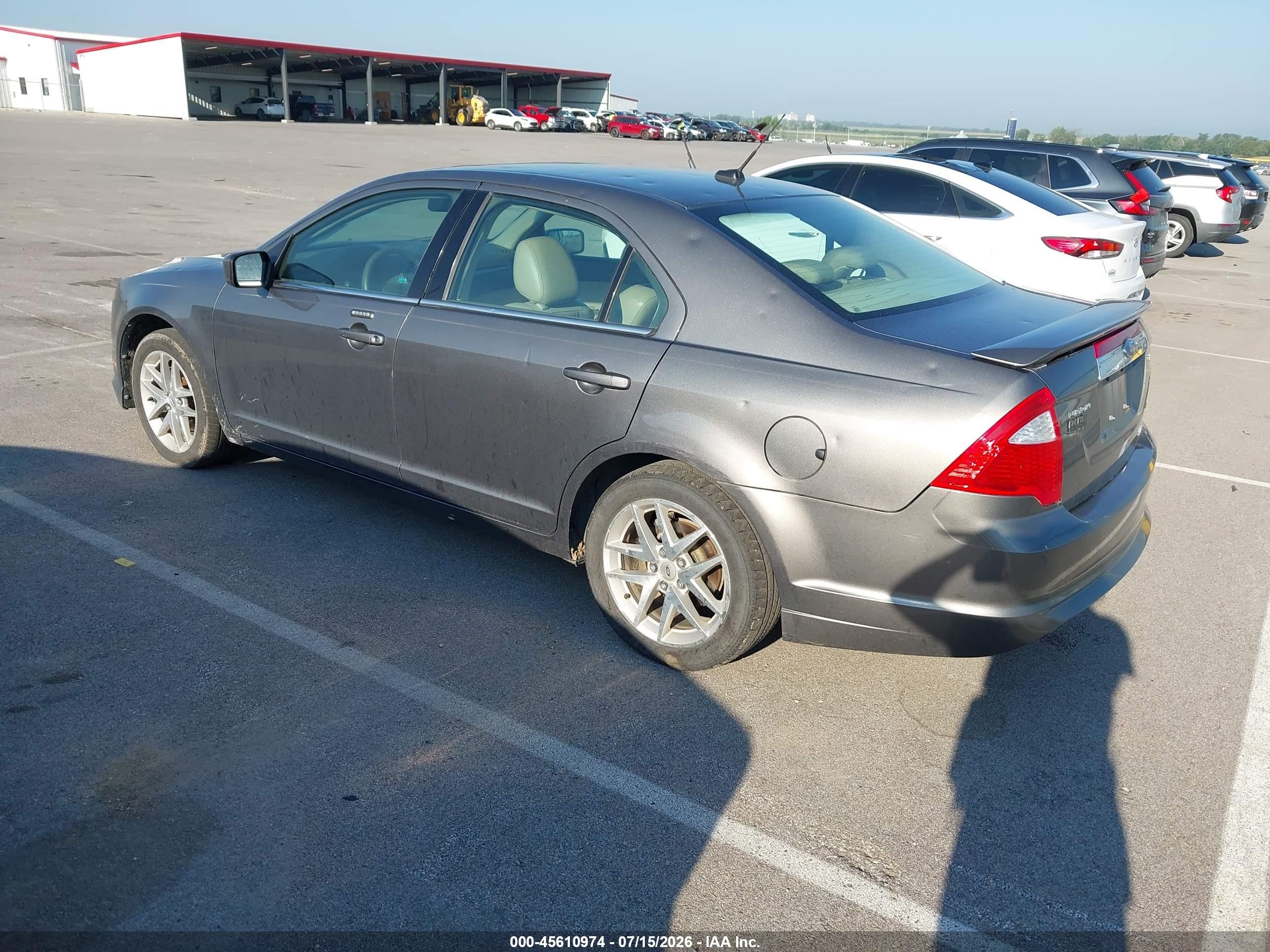 2010 Ford Fusion Sel Gray vin: 3FAHP0JG1AR281243