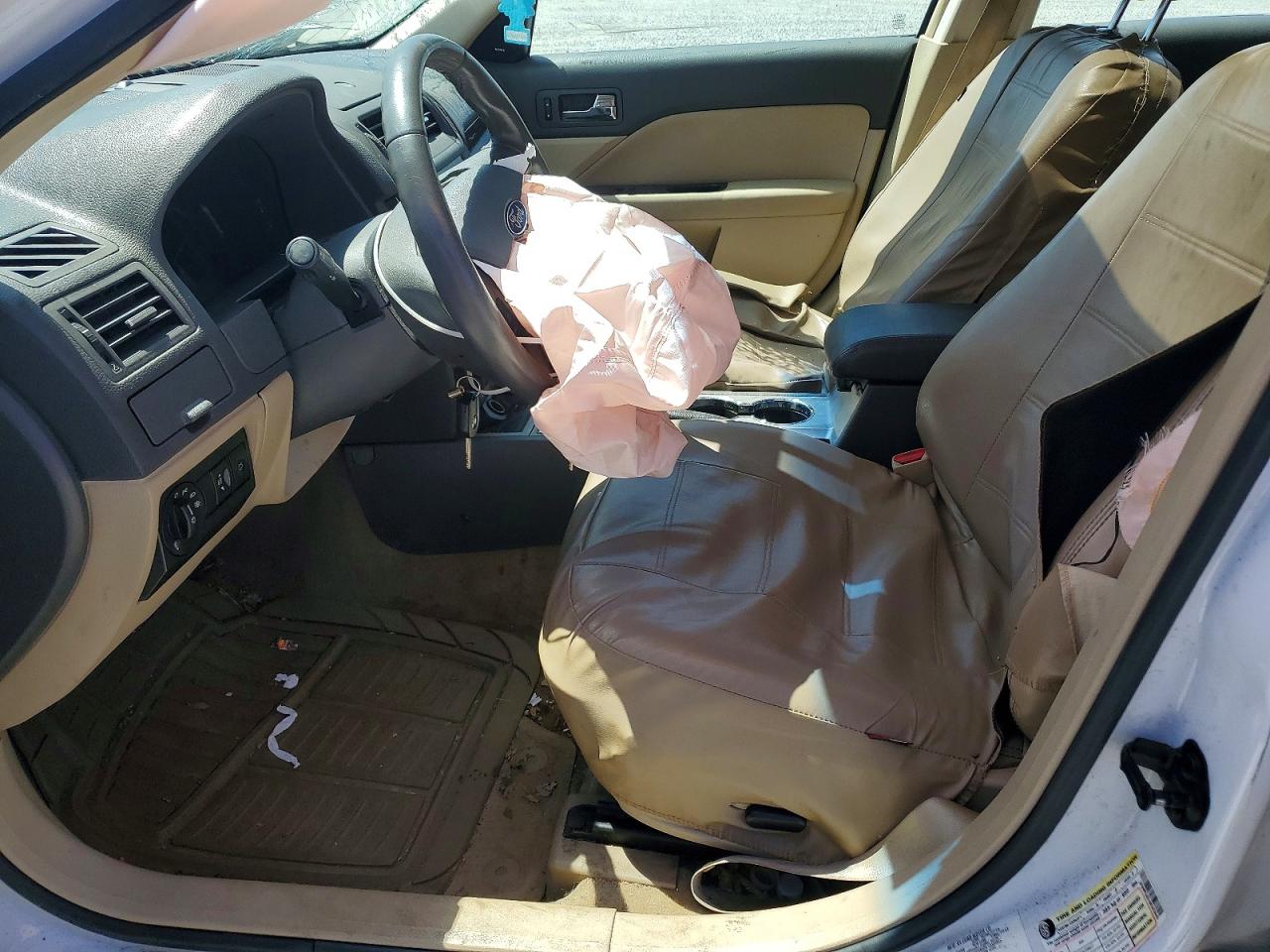 2010 Ford Fusion Sel Белый vin: 3FAHP0JG1AR343840