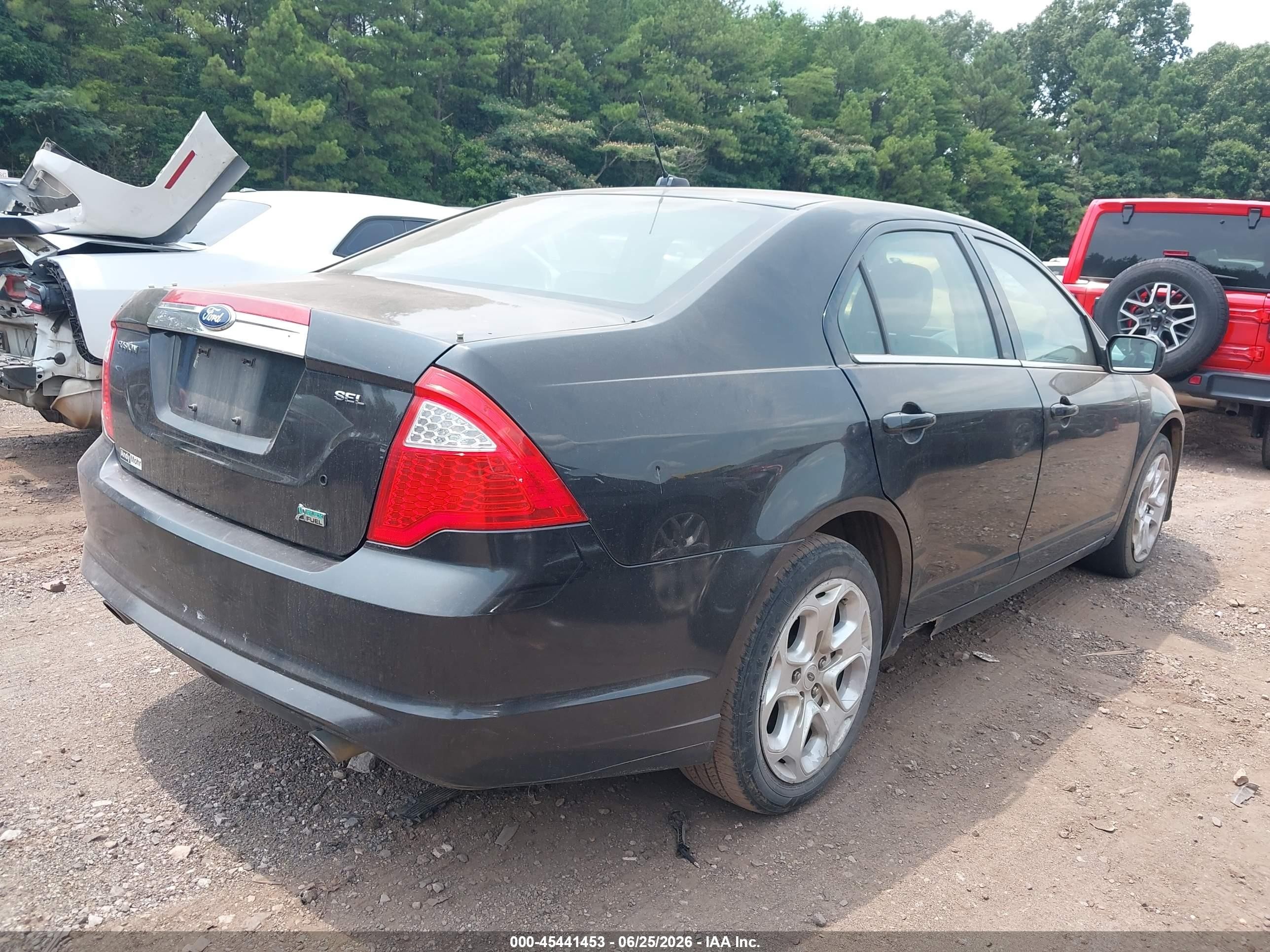 2010 Ford Fusion Sel Black vin: 3FAHP0JG1AR389653