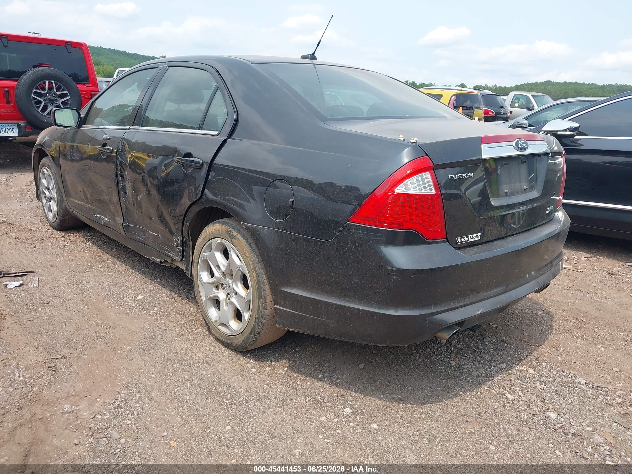 2010 Ford Fusion Sel Black vin: 3FAHP0JG1AR389653