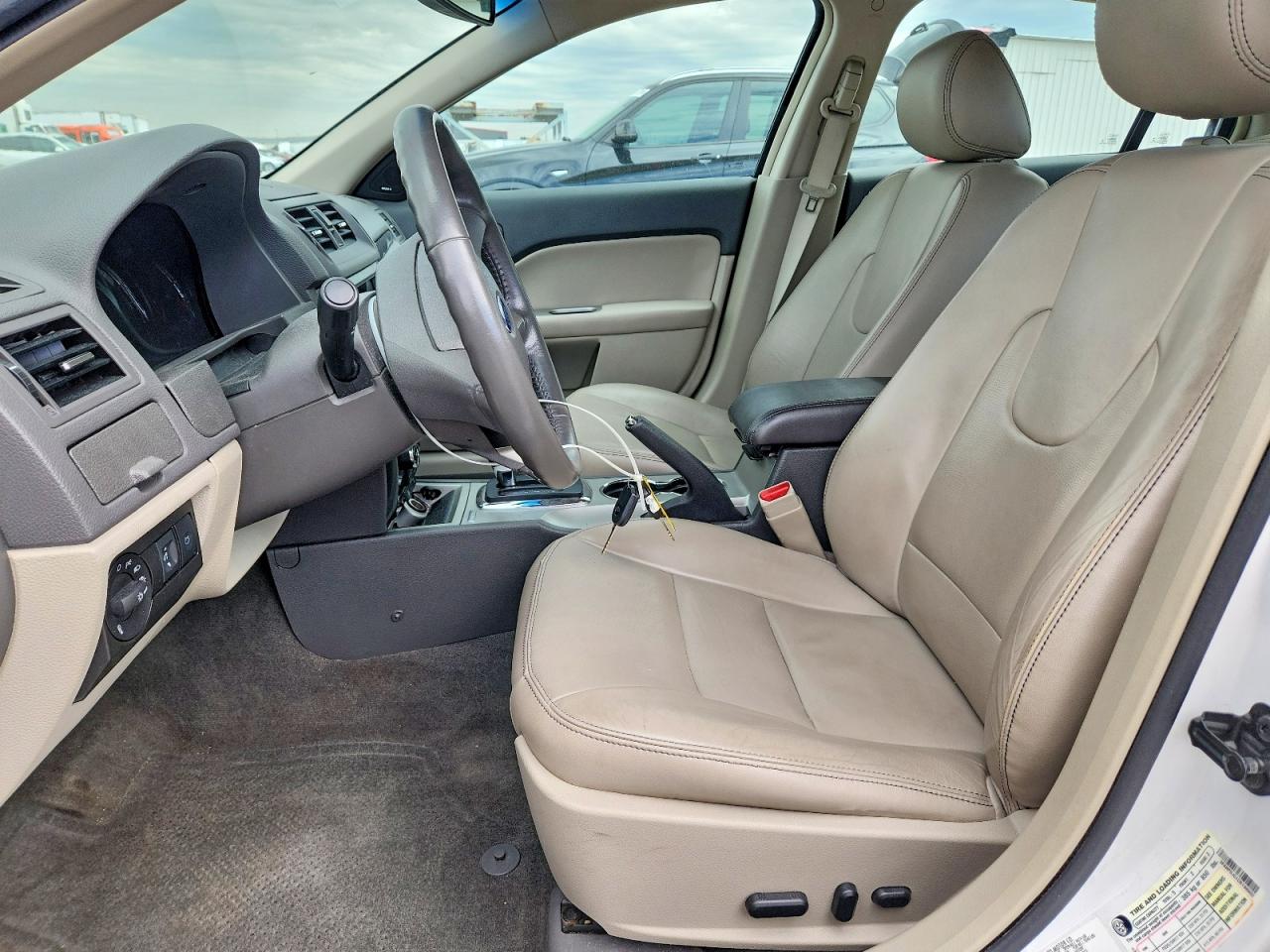 2012 Ford Fusion Sel White vin: 3FAHP0JG1CR198902