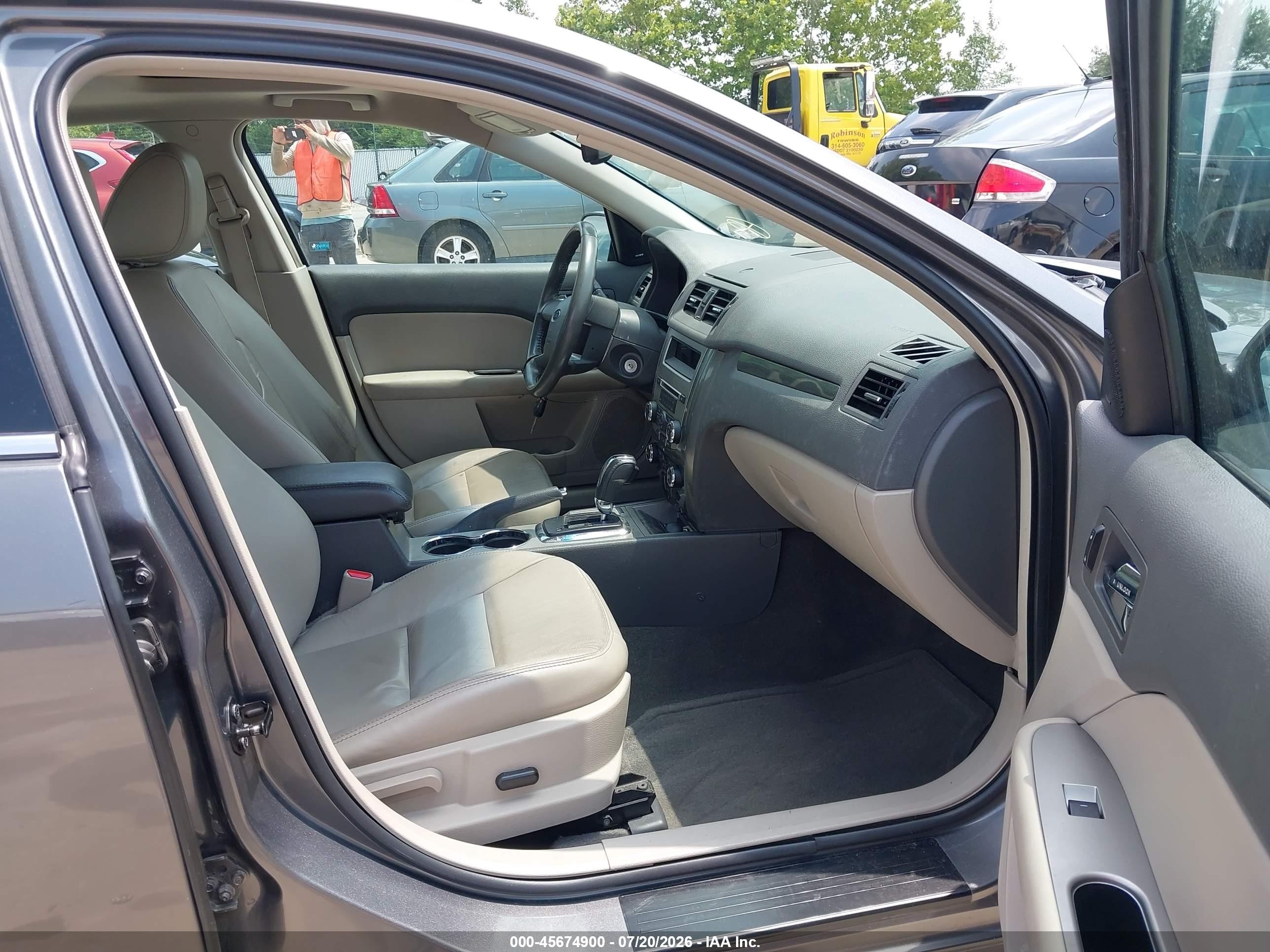 2010 Ford Fusion Sel Gray vin: 3FAHP0JG2AR160320