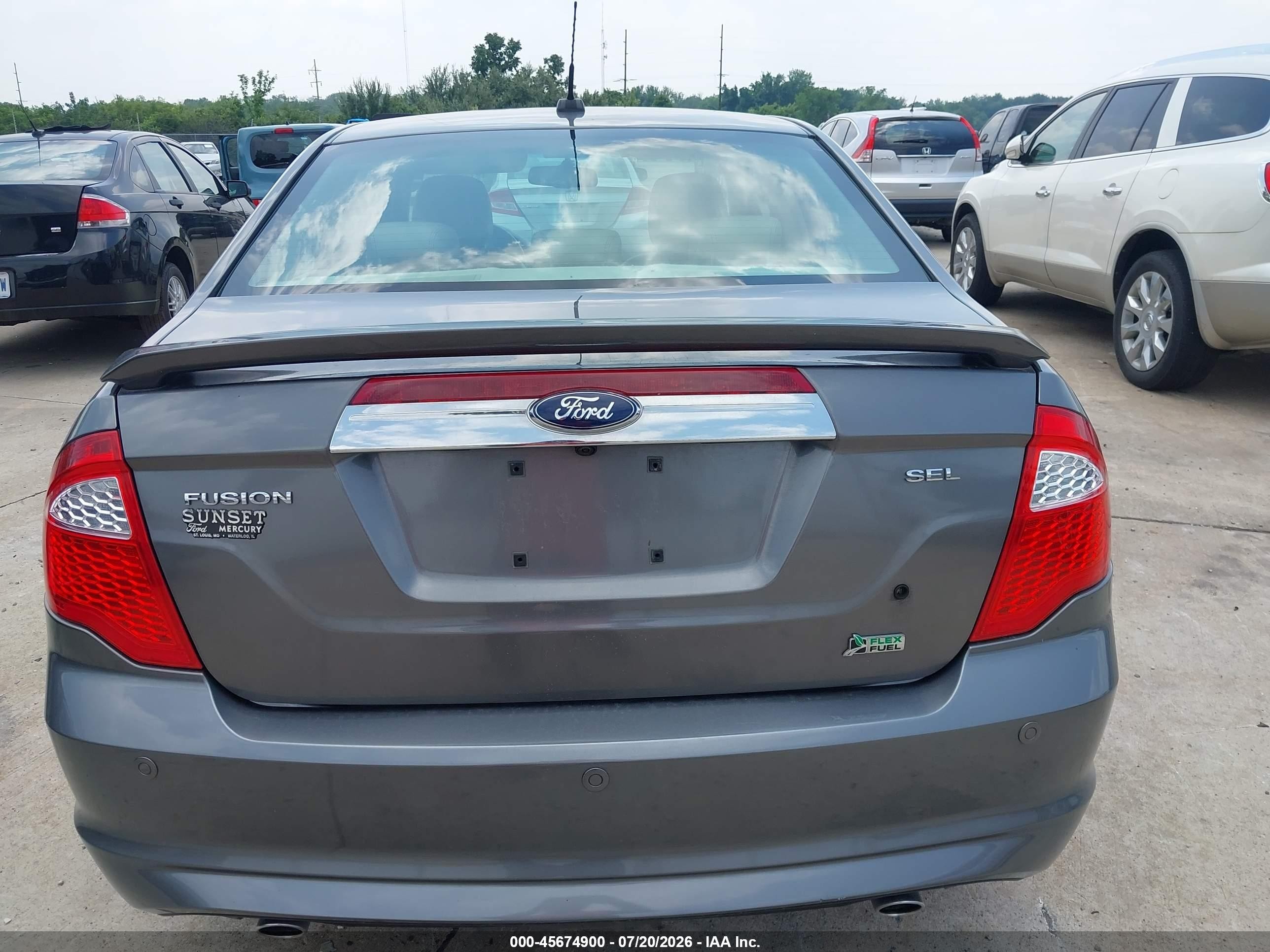 2010 Ford Fusion Sel Gray vin: 3FAHP0JG2AR160320