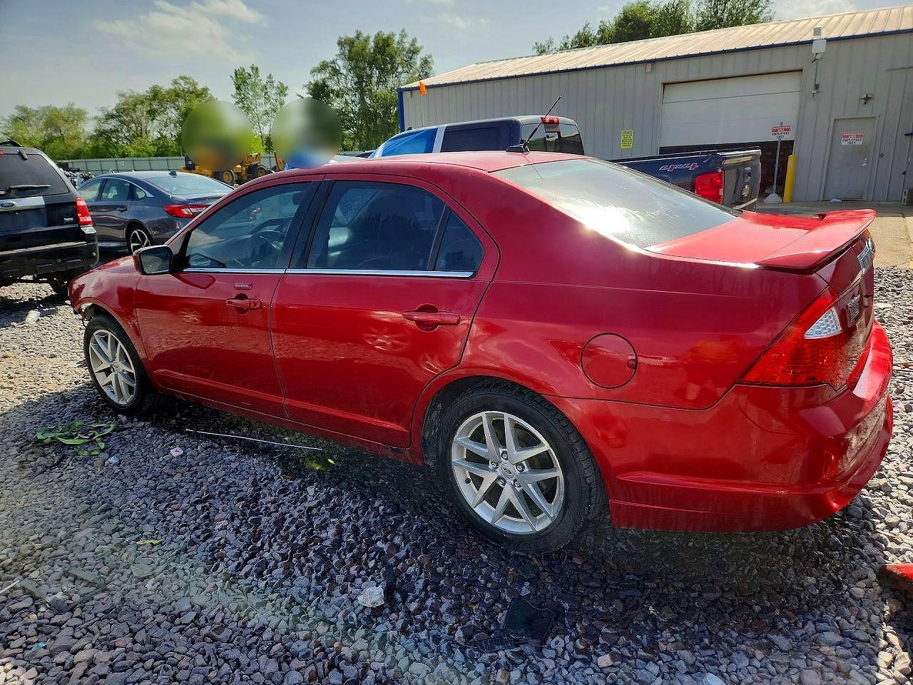2011 Ford Fusion Sel Бордовый vin: 3FAHP0JG2BR139520