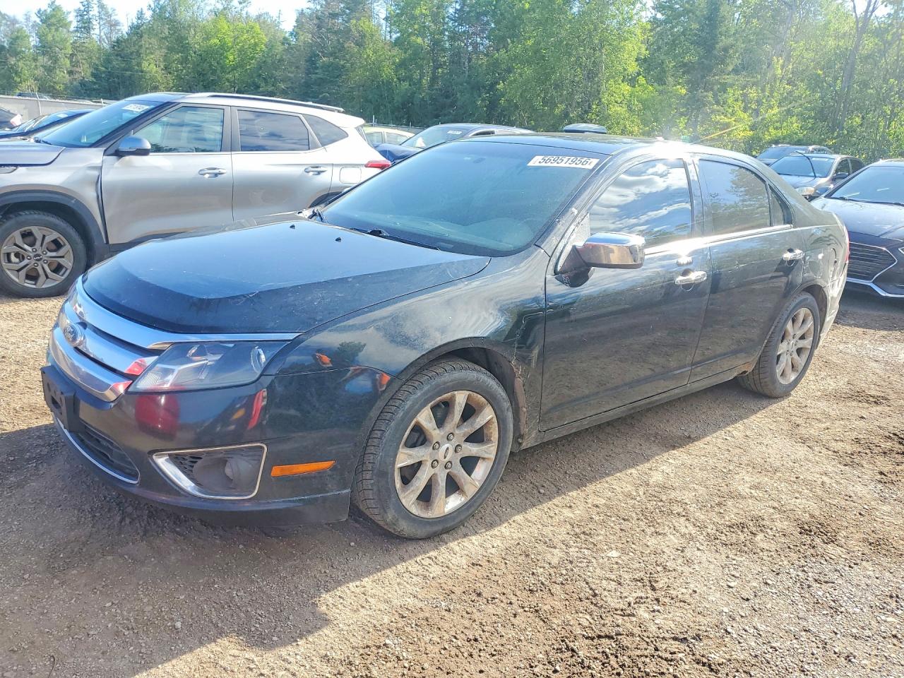 2011 Ford Fusion Sel Gray vin: 3FAHP0JG2BR170086
