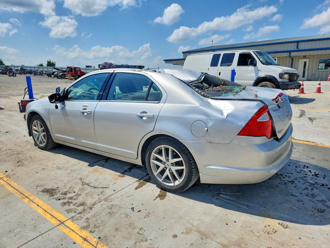 2011 Ford Fusion Sel Silver vin: 3FAHP0JG2BR232442