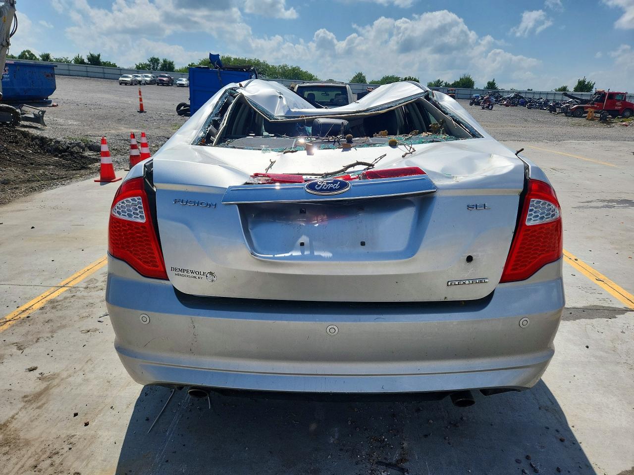 2011 Ford Fusion Sel Silver vin: 3FAHP0JG2BR232442