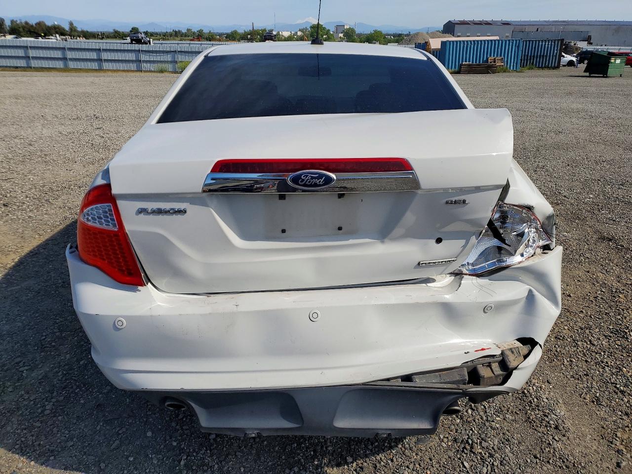 2011 Ford Fusion Sel White vin: 3FAHP0JG2BR274352