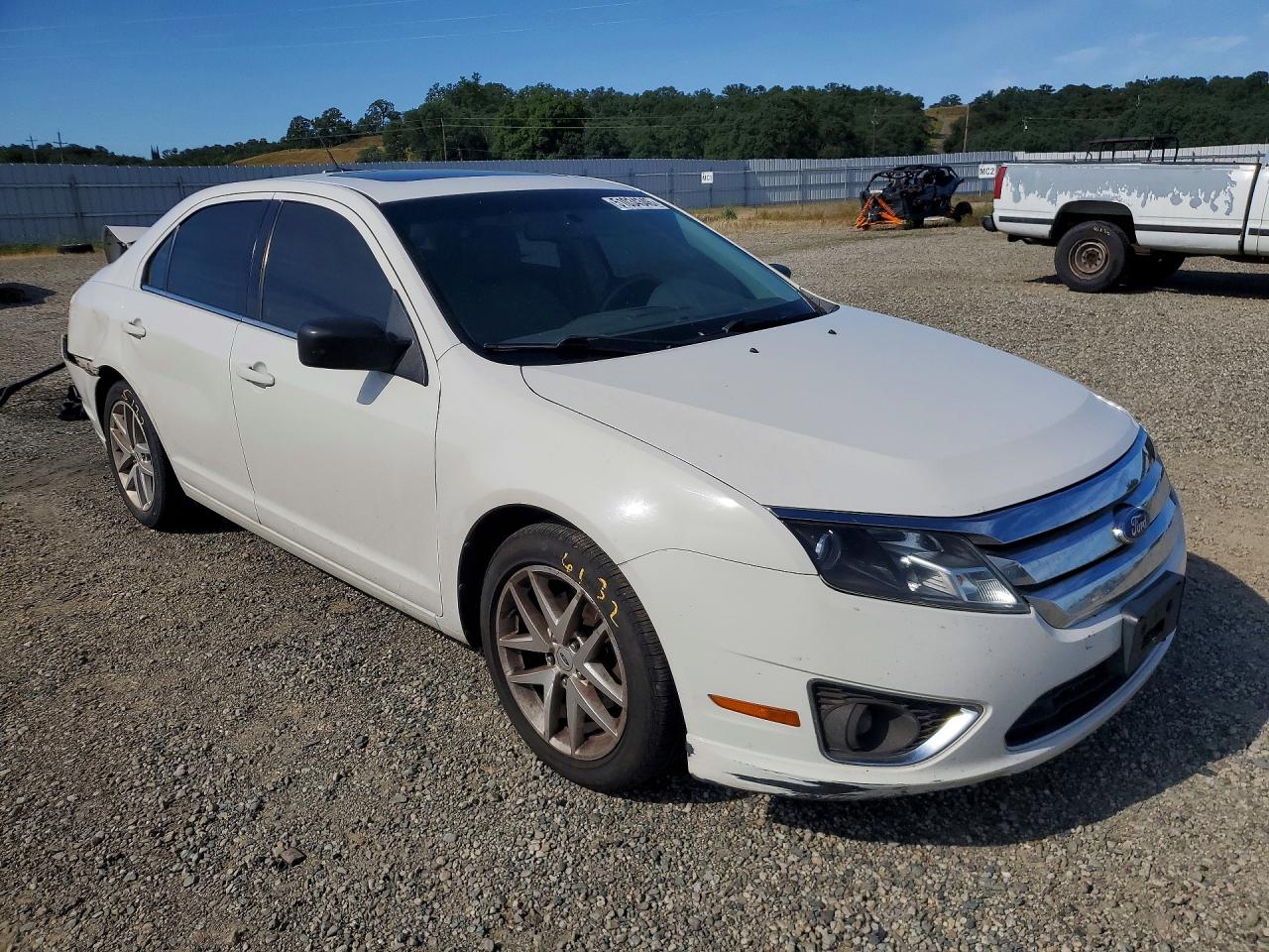 2011 Ford Fusion Sel White vin: 3FAHP0JG2BR274352