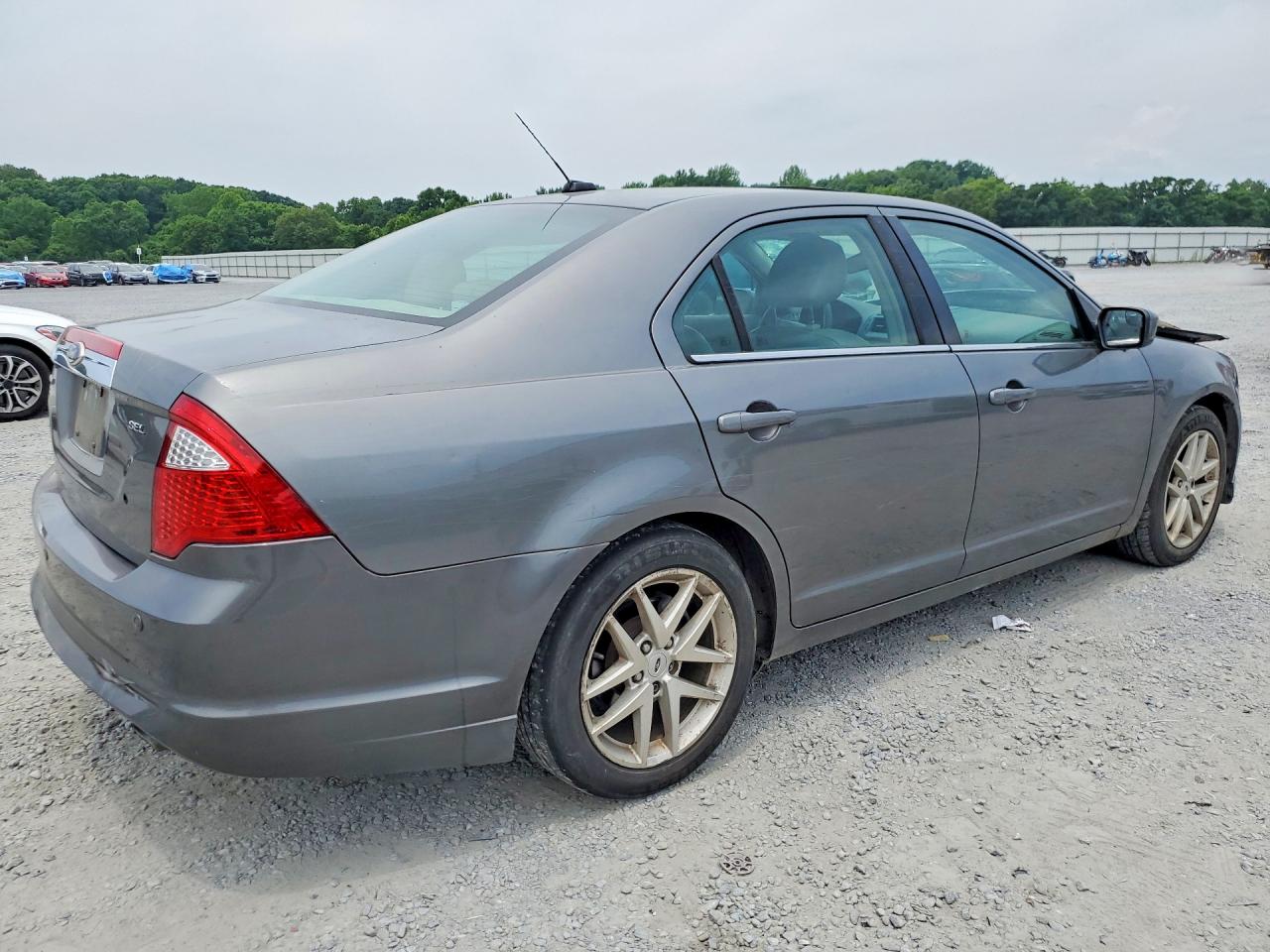 2012 Ford Fusion Sel Gray vin: 3FAHP0JG2CR174334