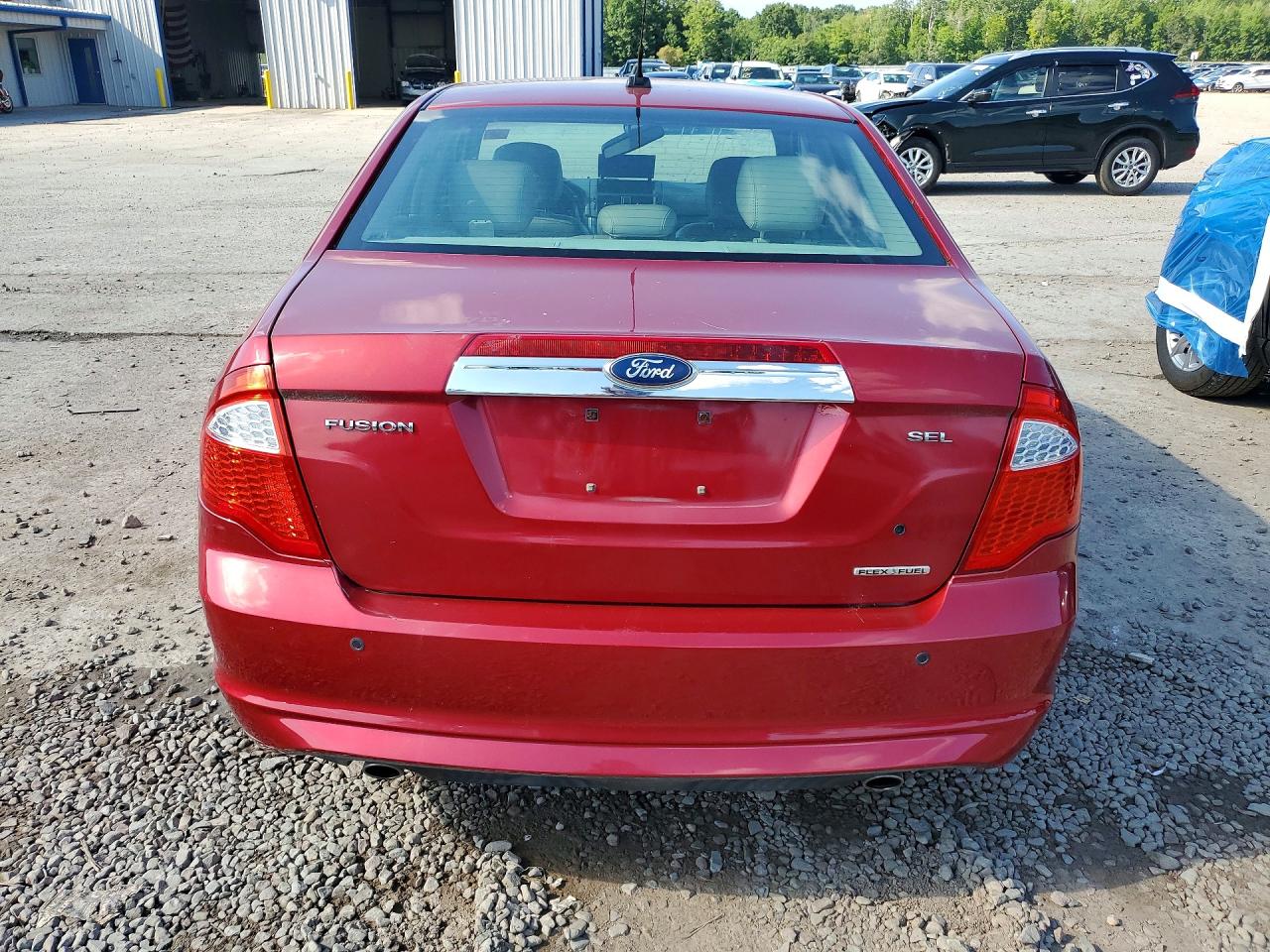 2012 Ford Fusion Sel Красный vin: 3FAHP0JG2CR209258