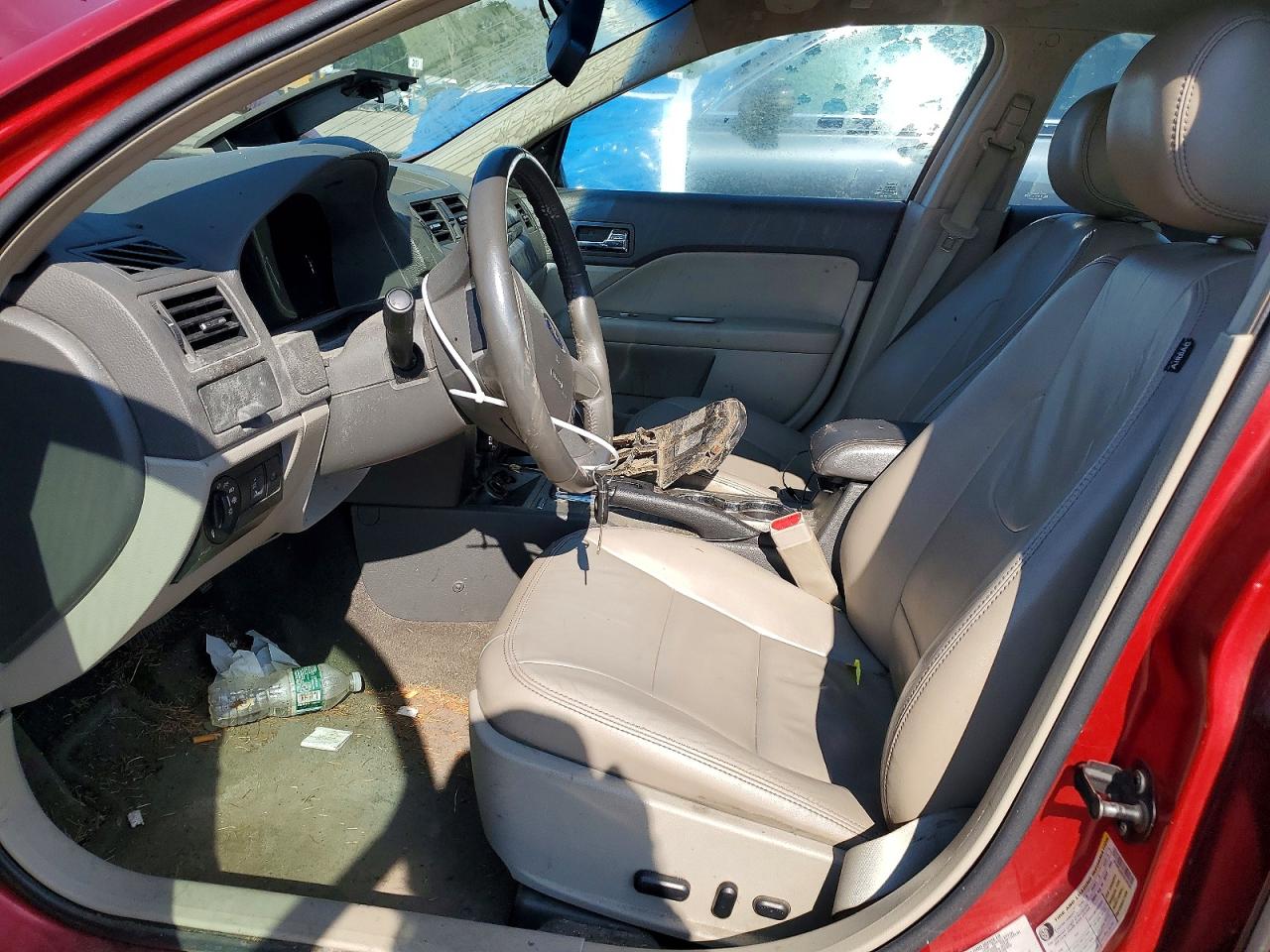 2012 Ford Fusion Sel Красный vin: 3FAHP0JG2CR209258