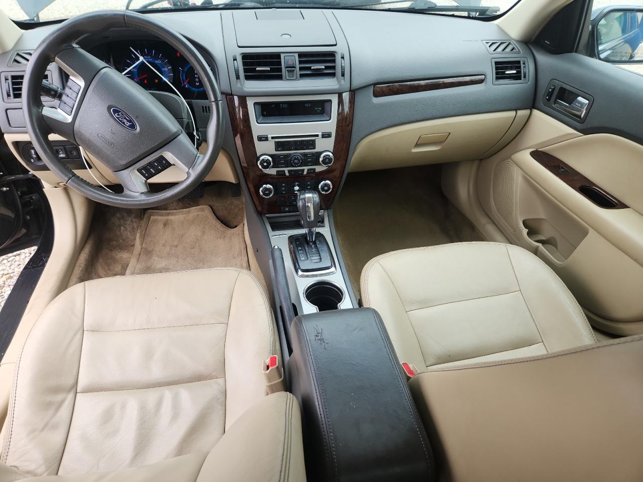 2012 Ford Fusion Sel Черный vin: 3FAHP0JG2CR209583