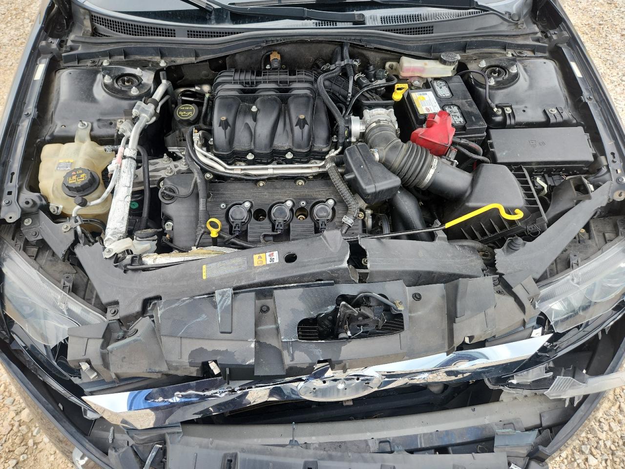 2012 Ford Fusion Sel Черный vin: 3FAHP0JG2CR209583