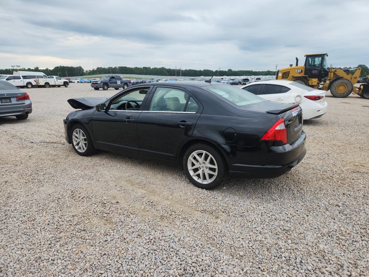2012 Ford Fusion Sel Черный vin: 3FAHP0JG2CR209583