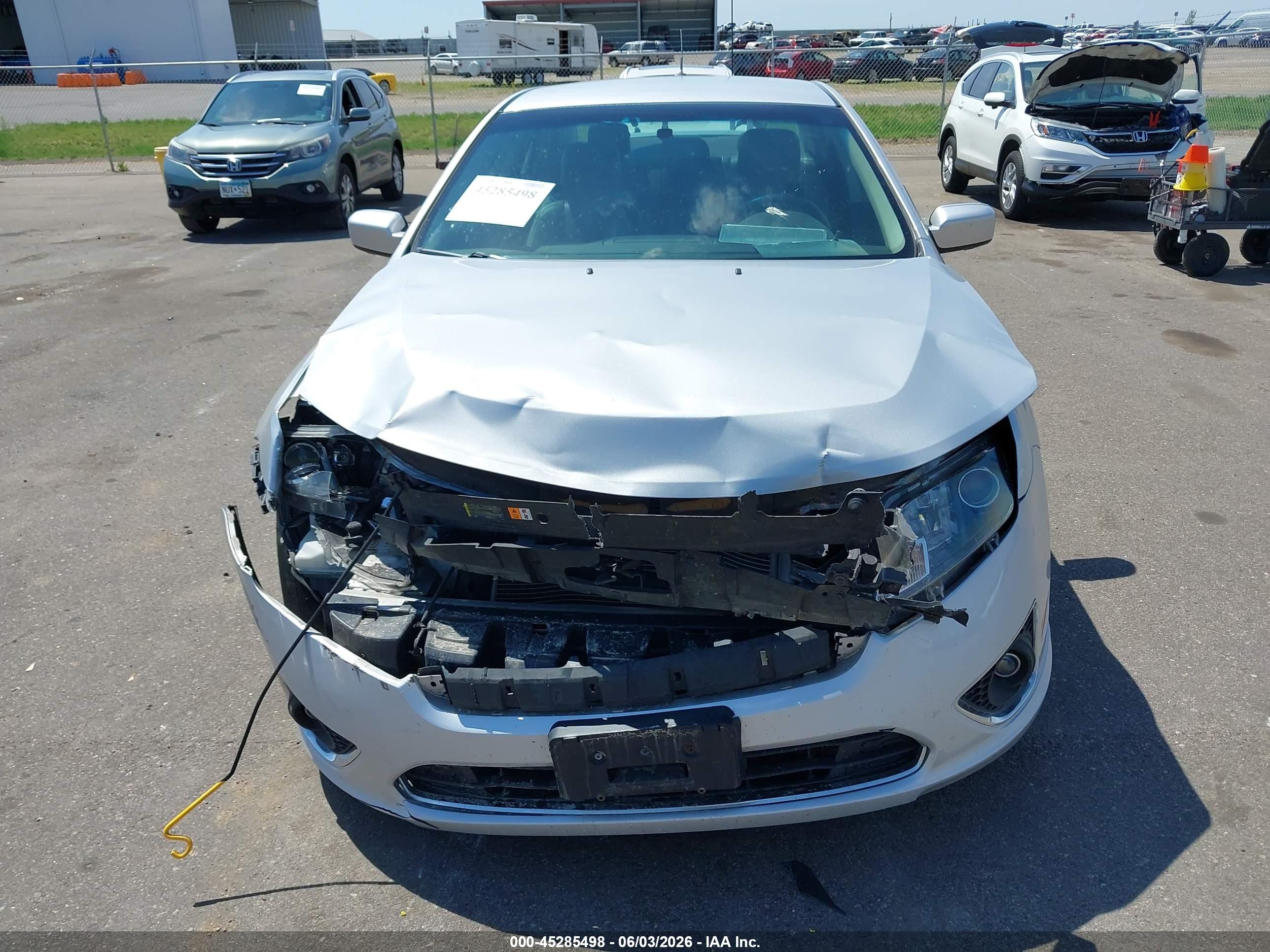 2012 Ford Fusion Sel Silver vin: 3FAHP0JG2CR274580