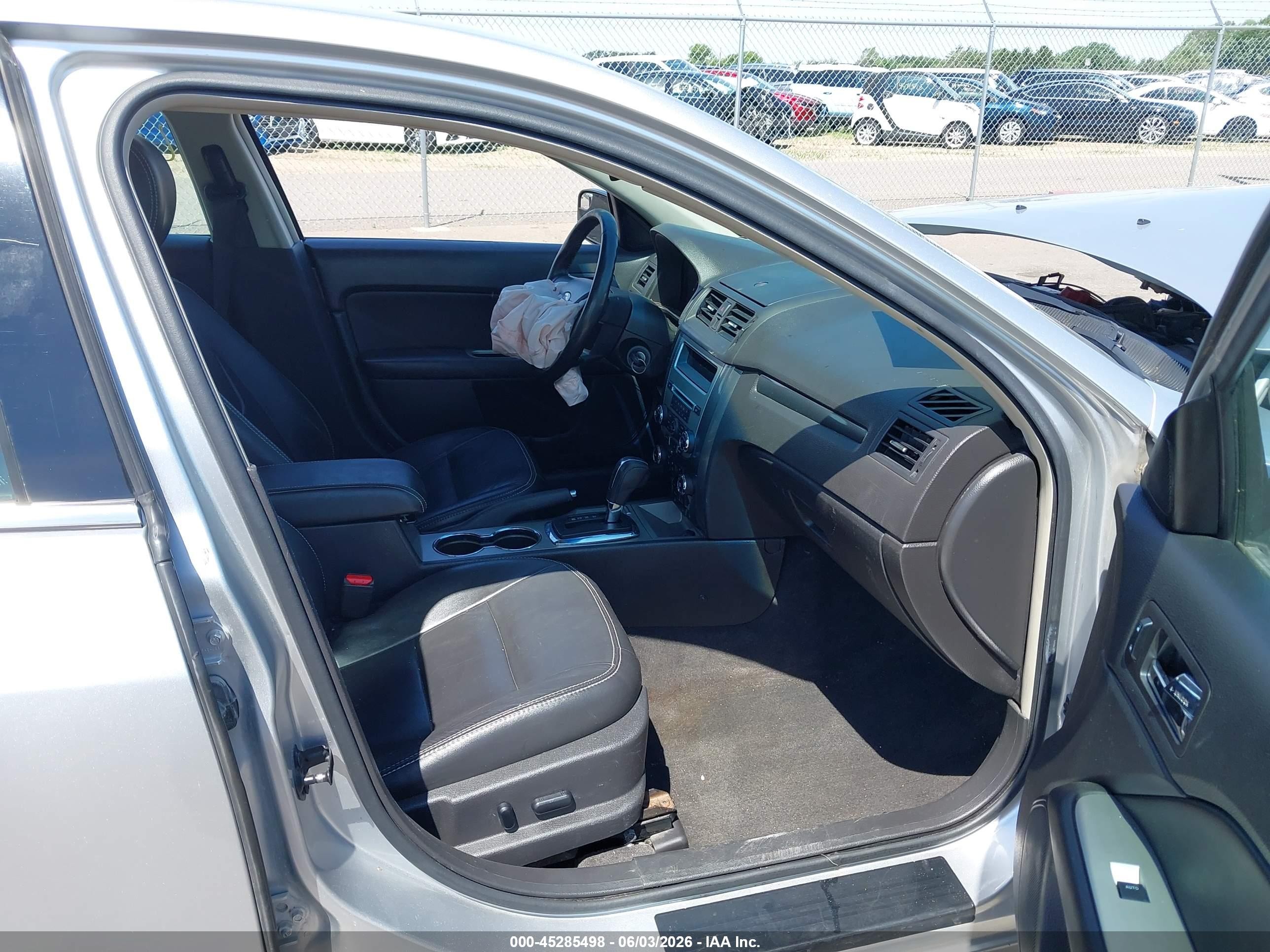 2012 Ford Fusion Sel Silver vin: 3FAHP0JG2CR274580