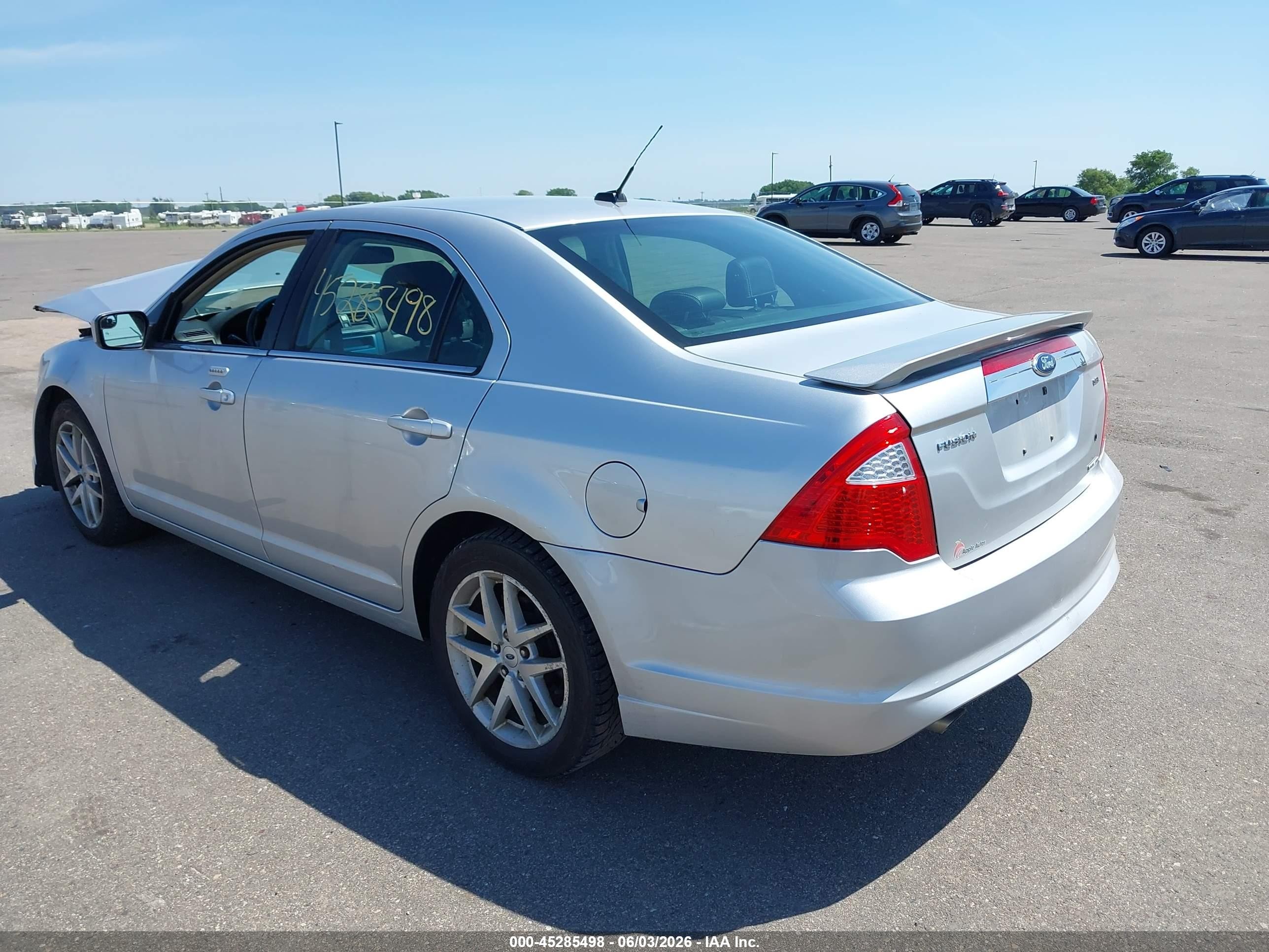 2012 Ford Fusion Sel Silver vin: 3FAHP0JG2CR274580