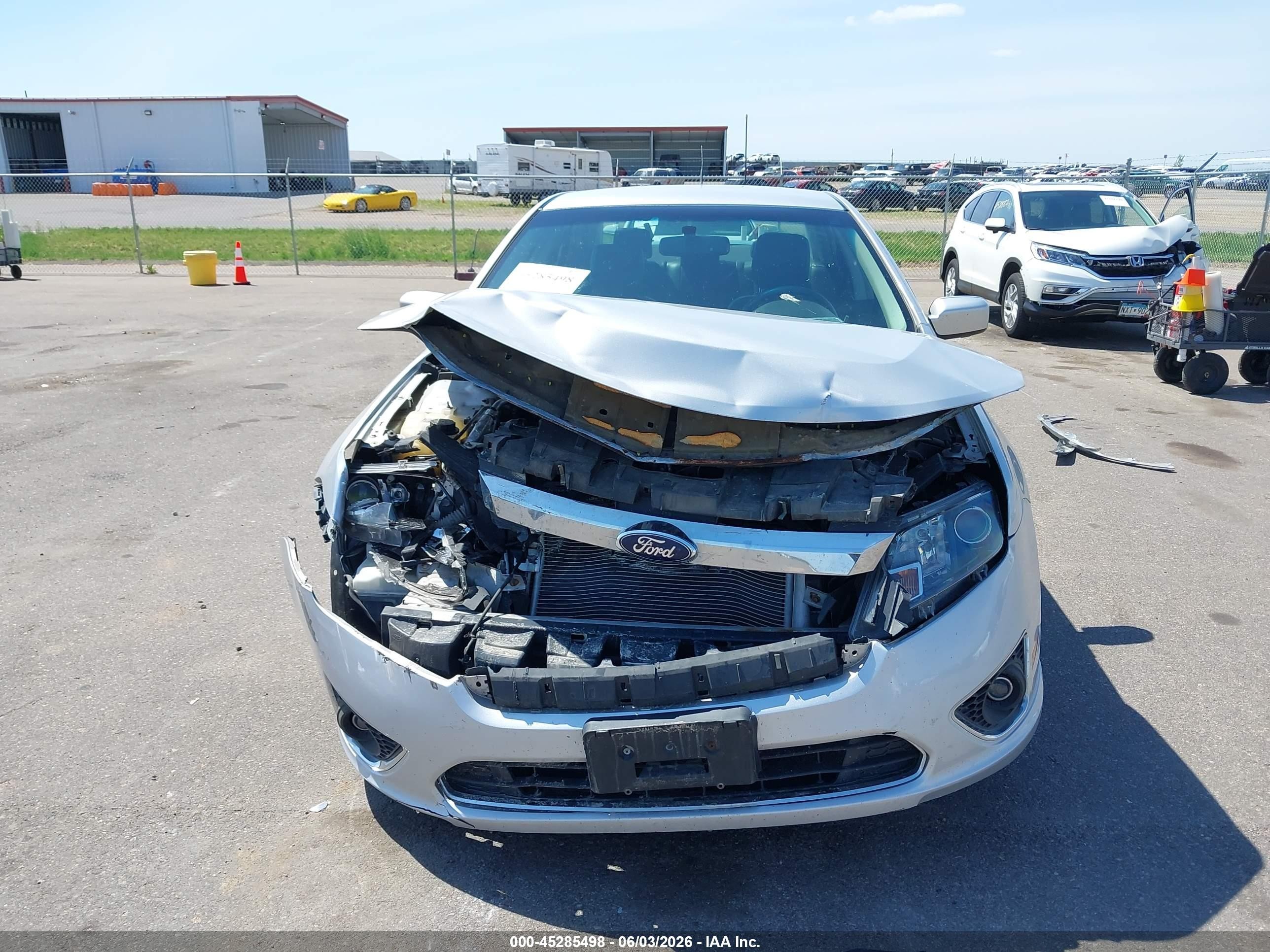 2012 Ford Fusion Sel Silver vin: 3FAHP0JG2CR274580