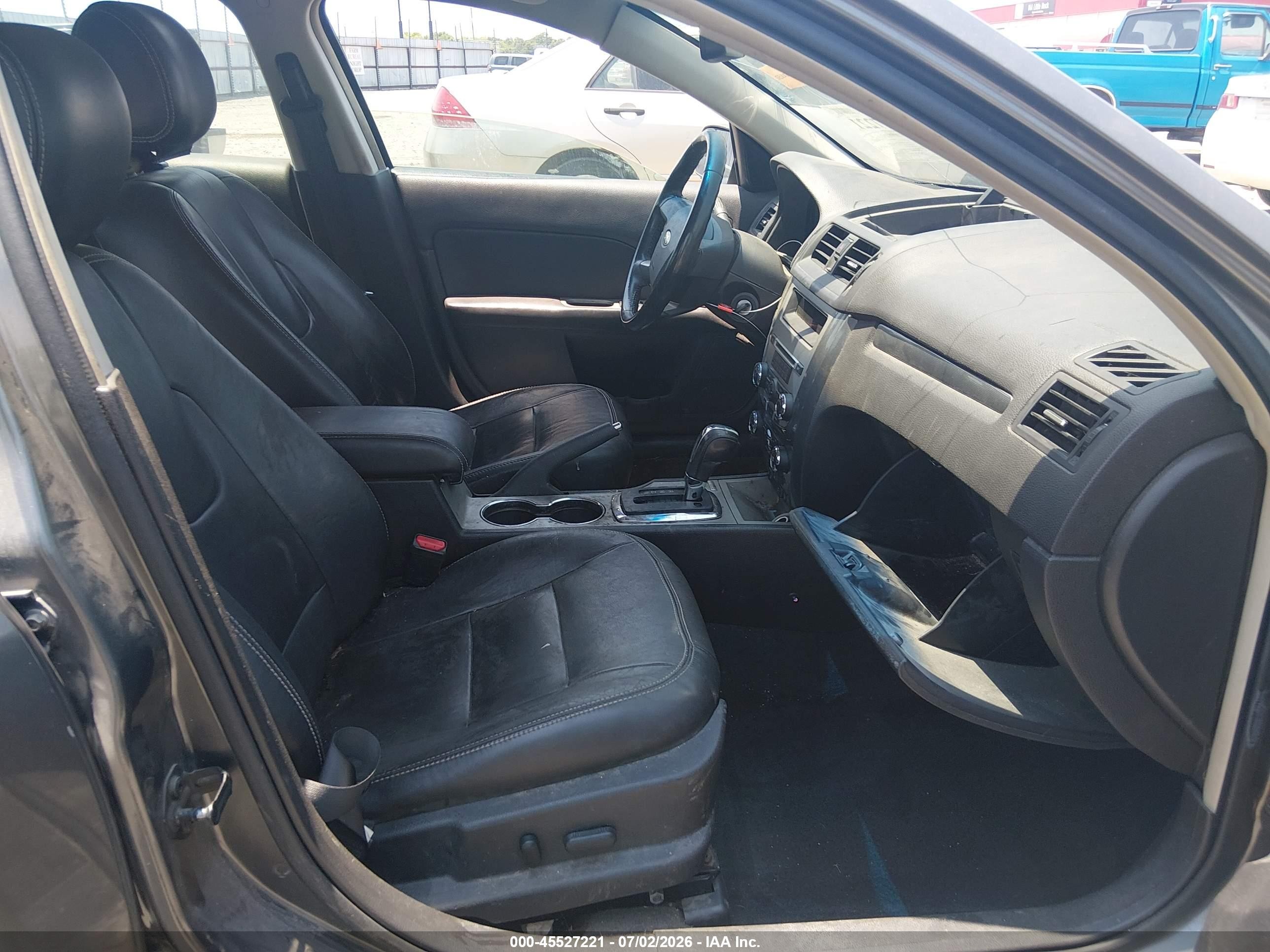 2012 Ford Fusion Sel Gray vin: 3FAHP0JG2CR290214