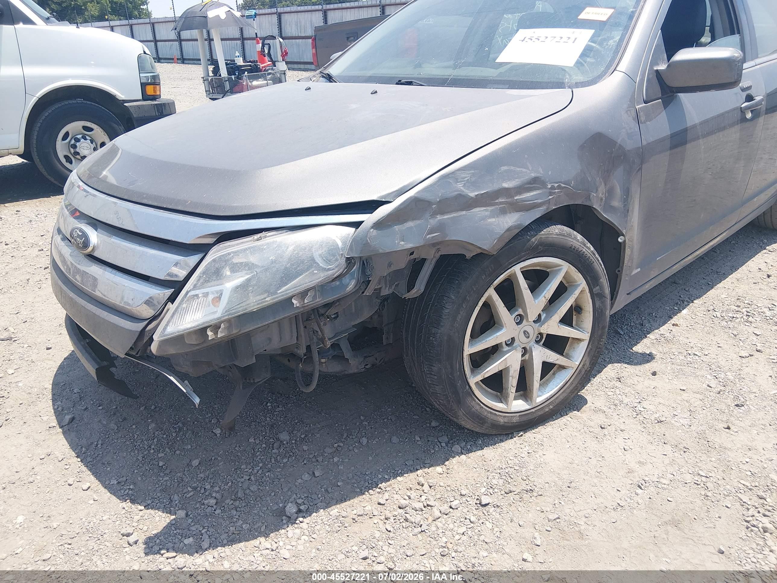 2012 Ford Fusion Sel Gray vin: 3FAHP0JG2CR290214