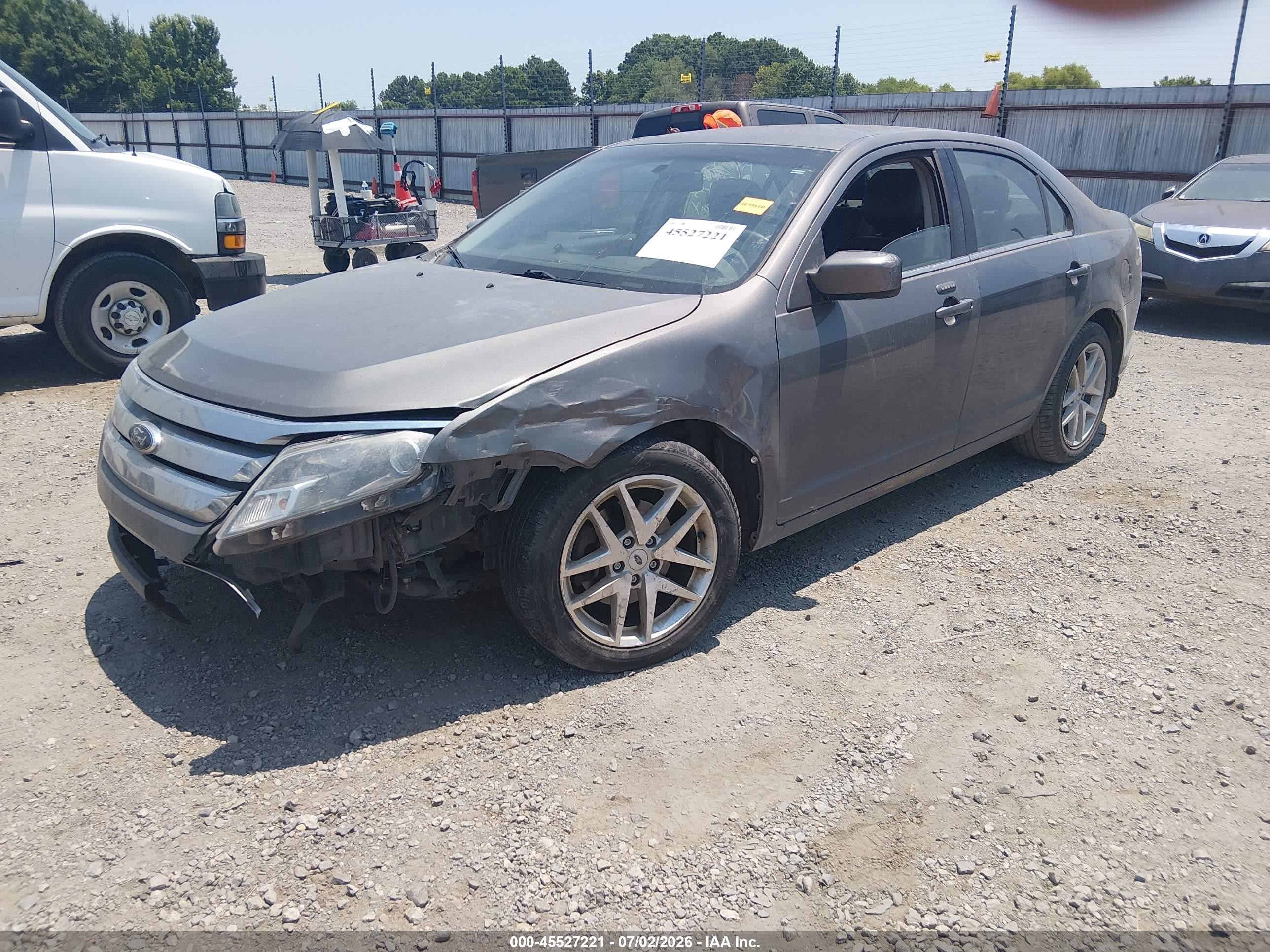 2012 Ford Fusion Sel Gray vin: 3FAHP0JG2CR290214