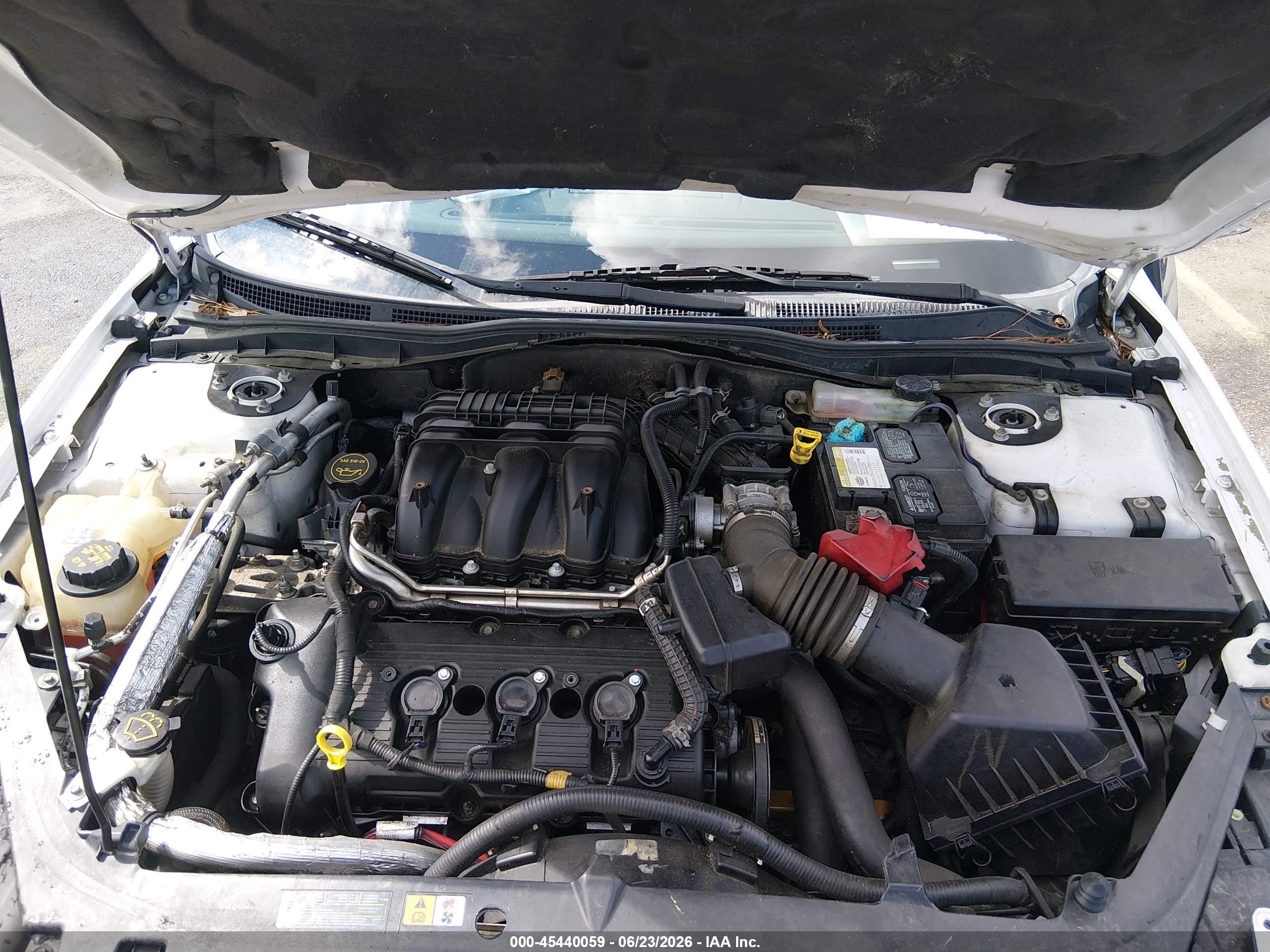 2012 Ford Fusion Sel White vin: 3FAHP0JG2CR299236