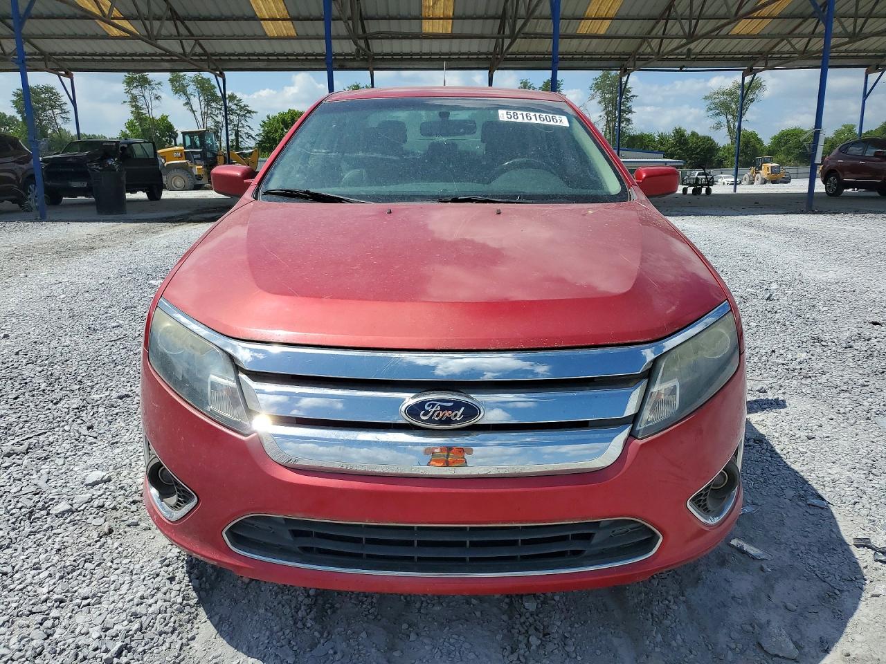 2012 Ford Fusion Sel Red vin: 3FAHP0JG2CR357037