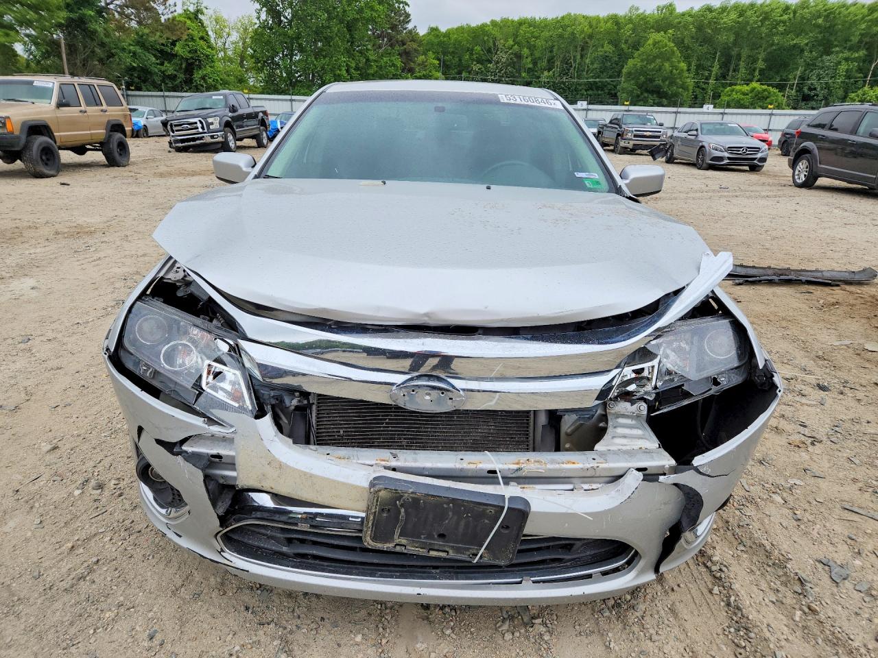 2012 Ford Fusion Sel Silver vin: 3FAHP0JG2CR425191