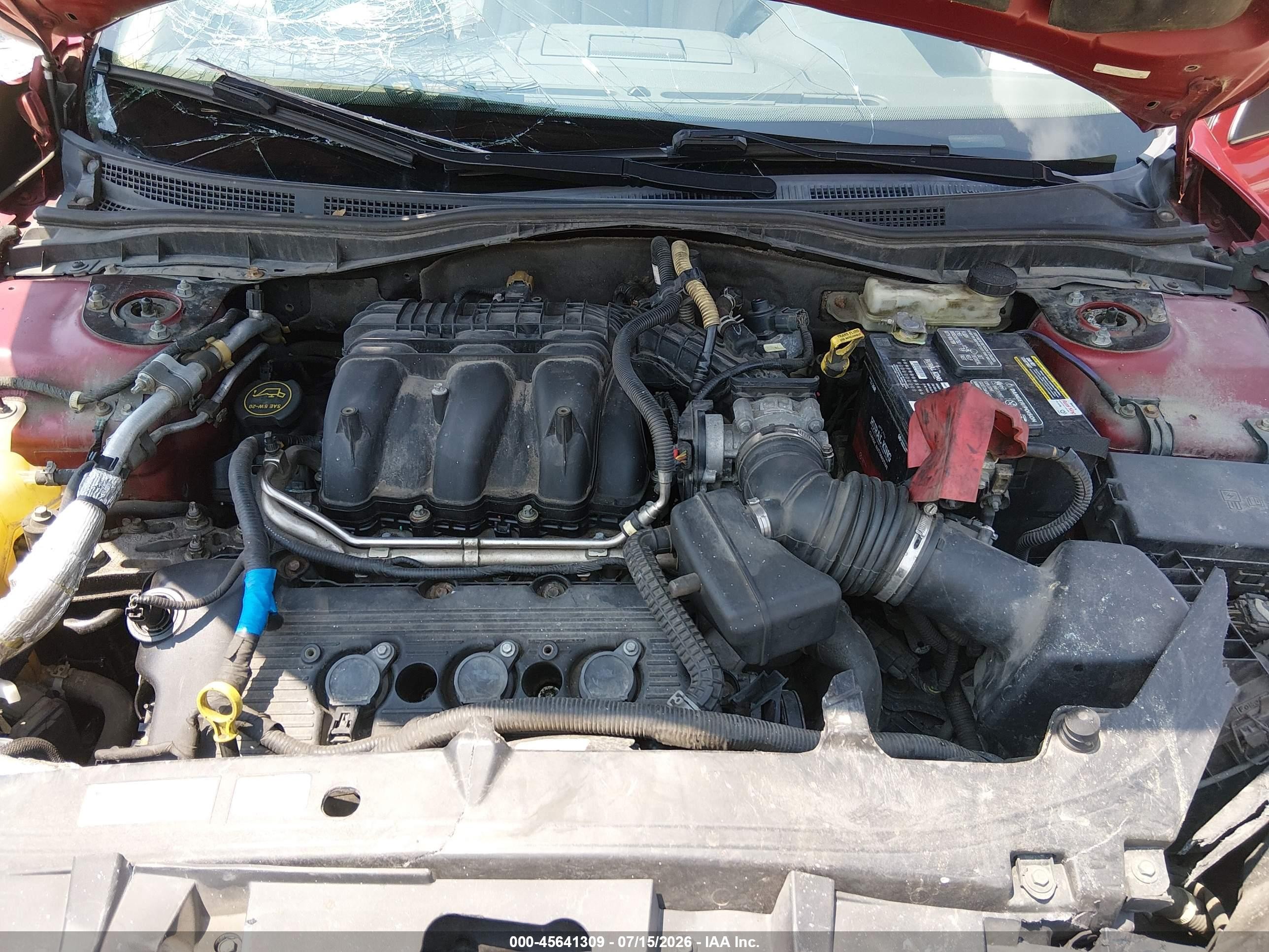2010 Ford Fusion Sel Maroon vin: 3FAHP0JG3AR158706