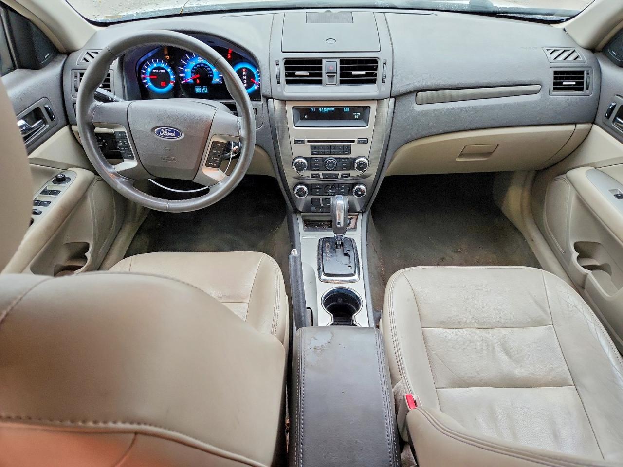 2010 Ford Fusion Sel White vin: 3FAHP0JG3AR410700