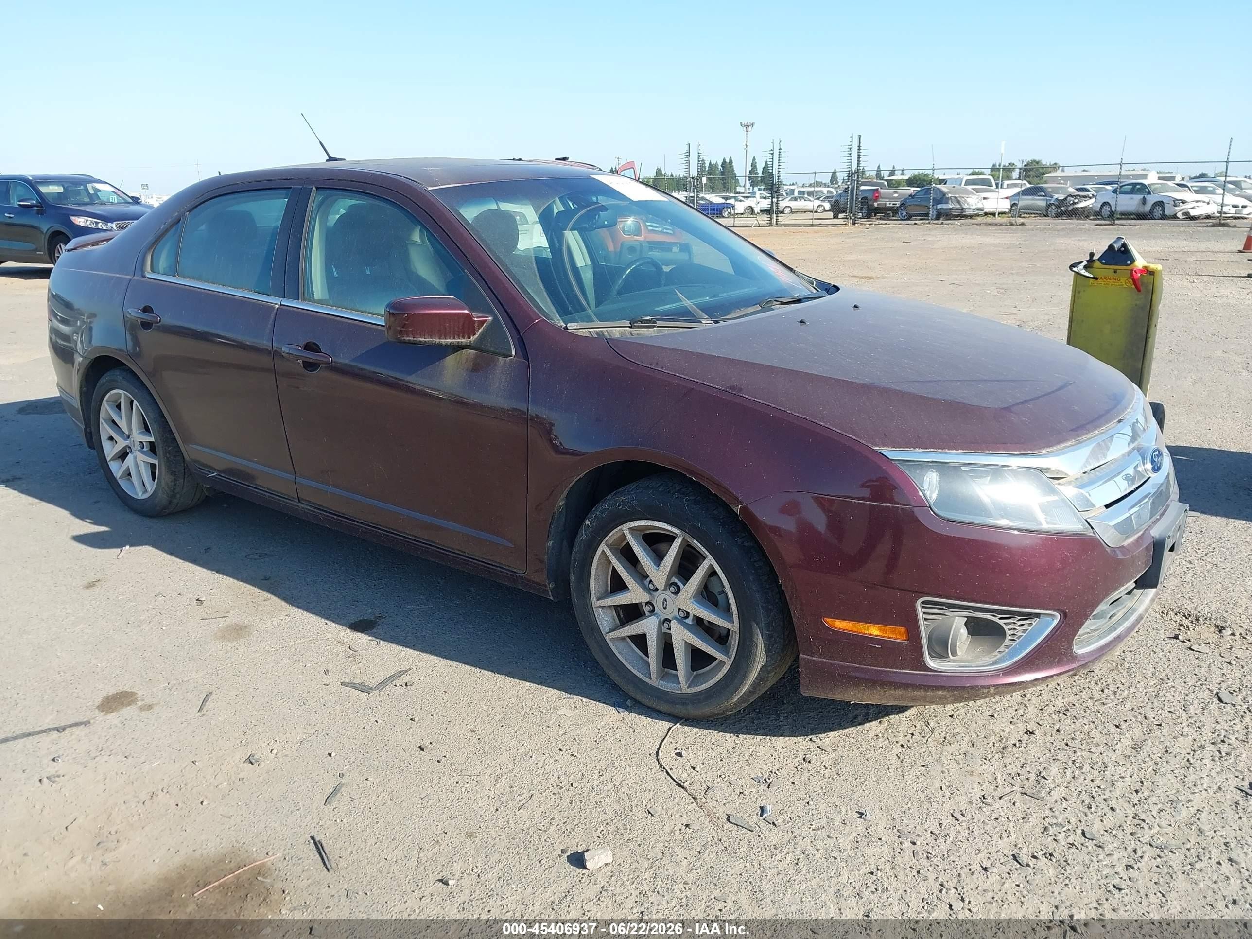 2011 Ford Fusion Sel Фиолетовый vin: 3FAHP0JG3BR173370