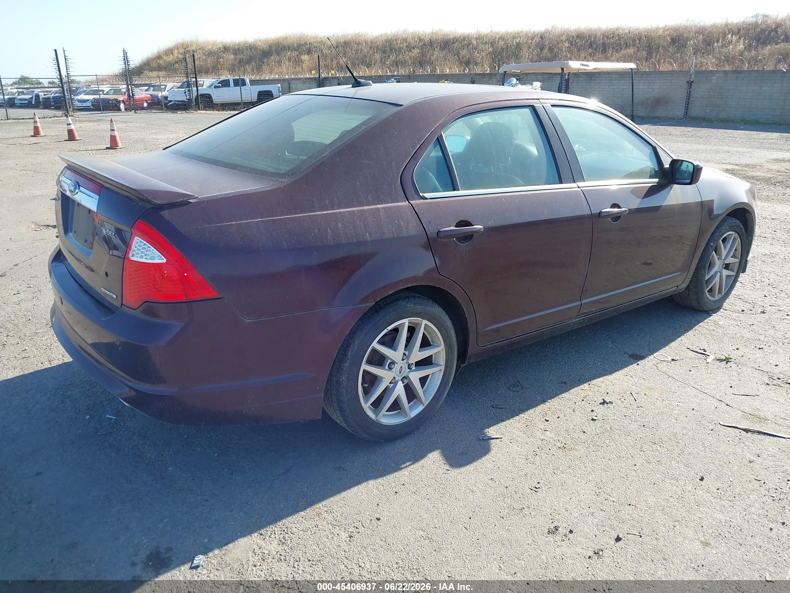 2011 Ford Fusion Sel Фиолетовый vin: 3FAHP0JG3BR173370
