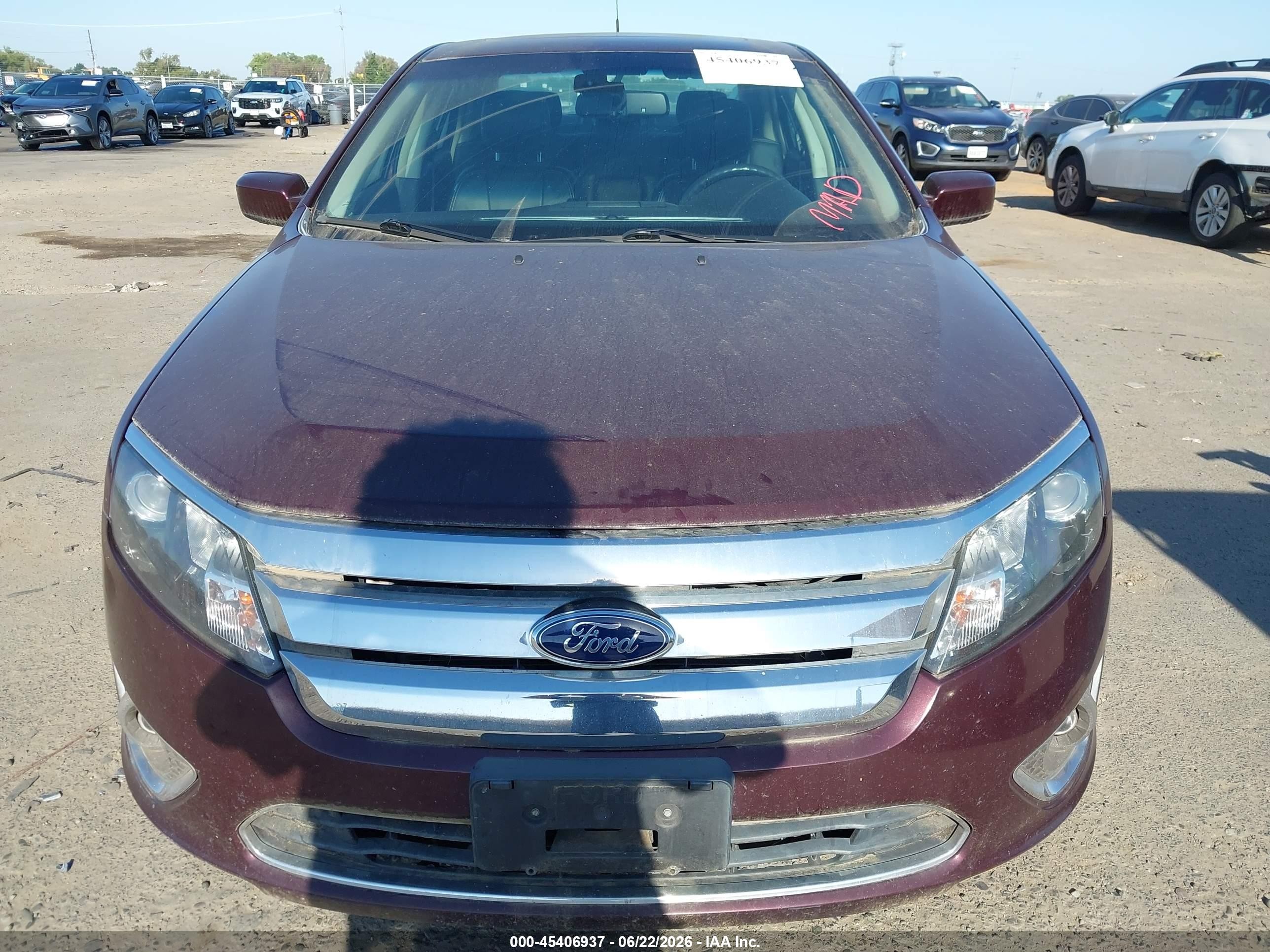 2011 Ford Fusion Sel Фиолетовый vin: 3FAHP0JG3BR173370