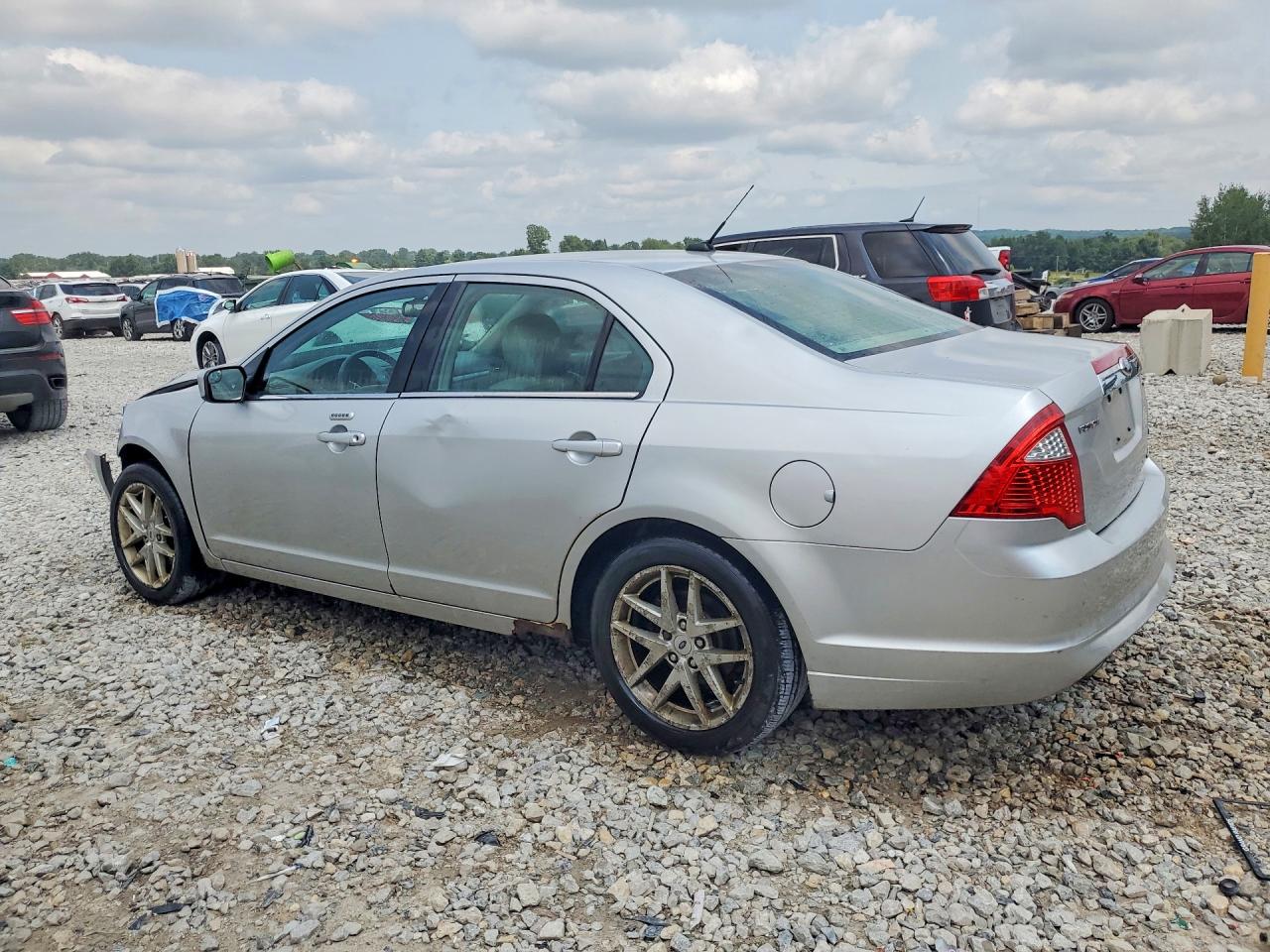 2011 Ford Fusion Sel Silver vin: 3FAHP0JG3BR225659