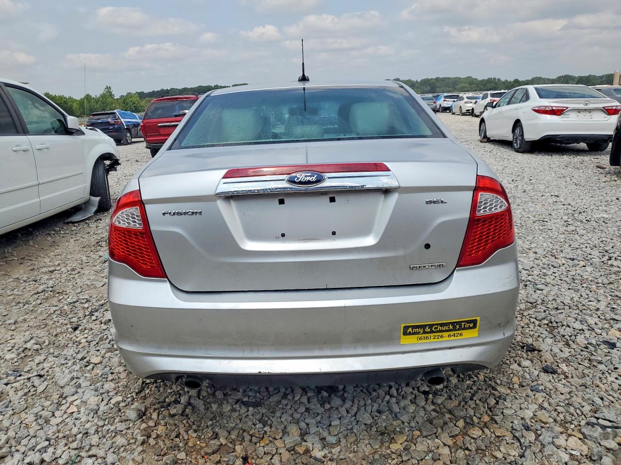 2011 Ford Fusion Sel Silver vin: 3FAHP0JG3BR225659