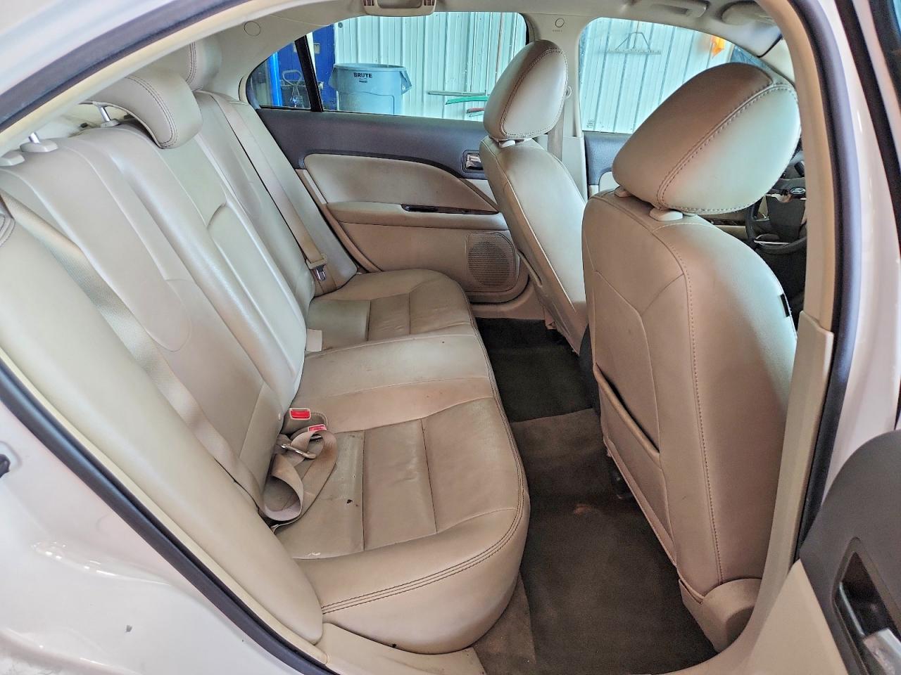 2011 Ford Fusion Sel White vin: 3FAHP0JG3BR226262