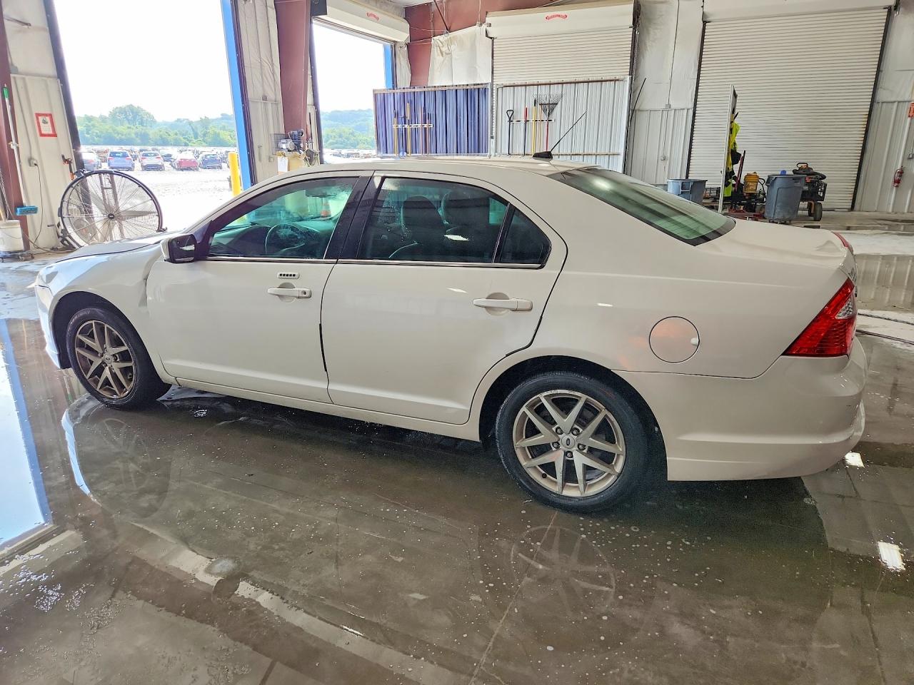 2011 Ford Fusion Sel White vin: 3FAHP0JG3BR226262