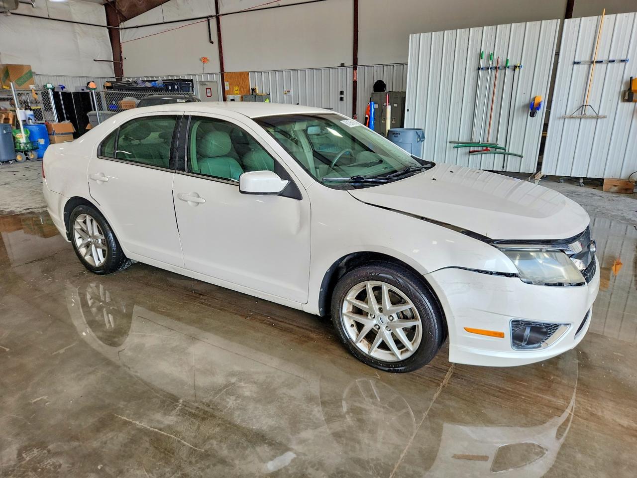2011 Ford Fusion Sel White vin: 3FAHP0JG3BR226262