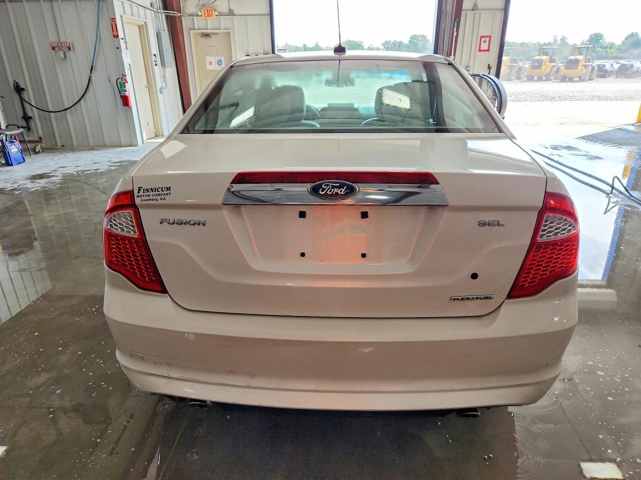 2011 Ford Fusion Sel White vin: 3FAHP0JG3BR226262