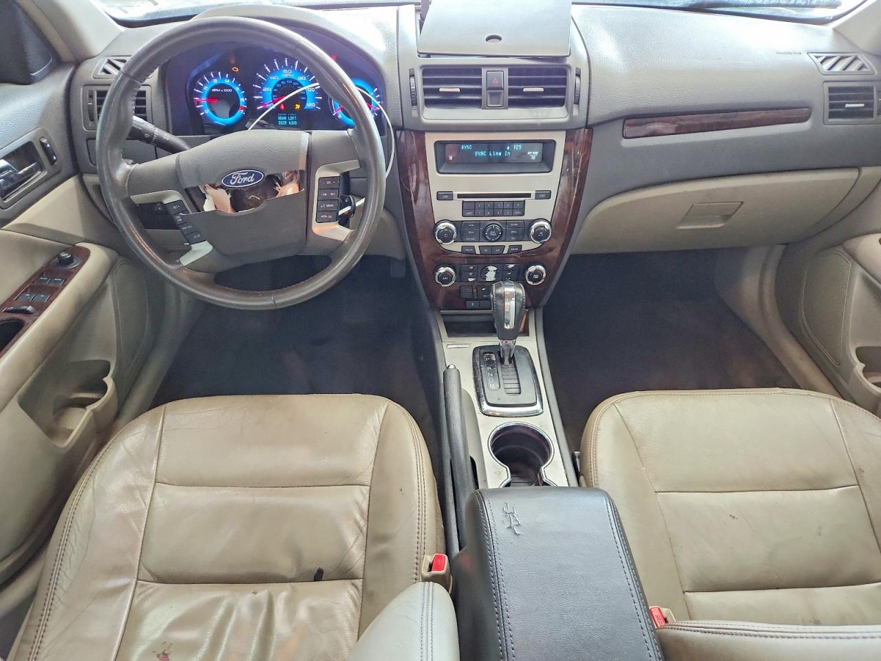 2011 Ford Fusion Sel White vin: 3FAHP0JG3BR226262