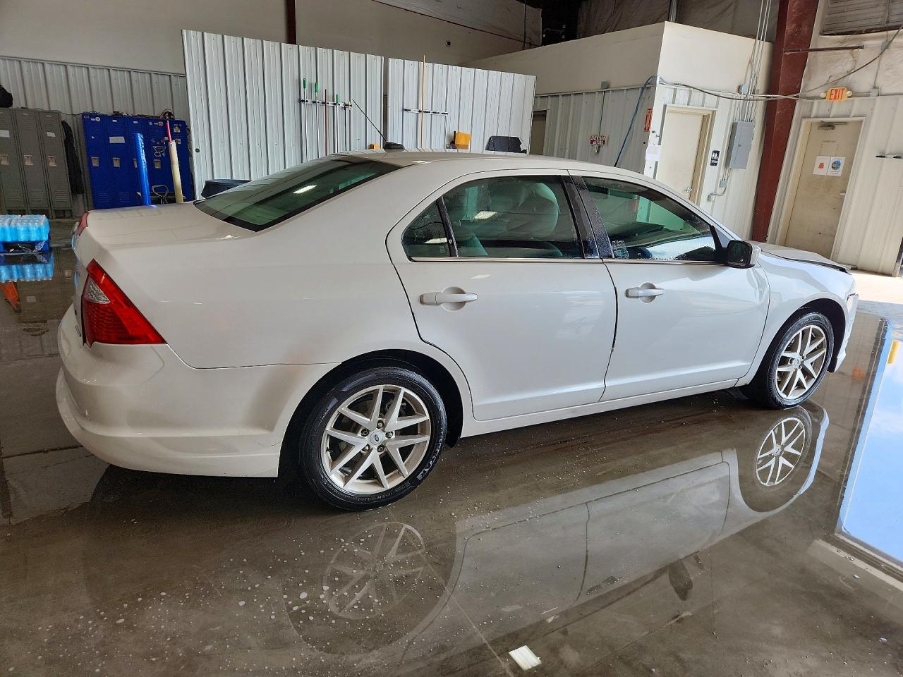 2011 Ford Fusion Sel White vin: 3FAHP0JG3BR226262
