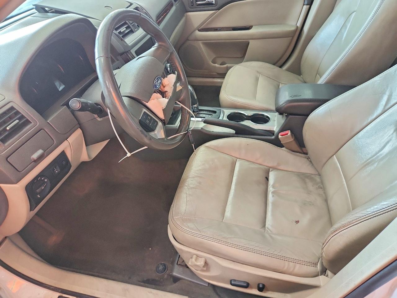 2011 Ford Fusion Sel White vin: 3FAHP0JG3BR226262