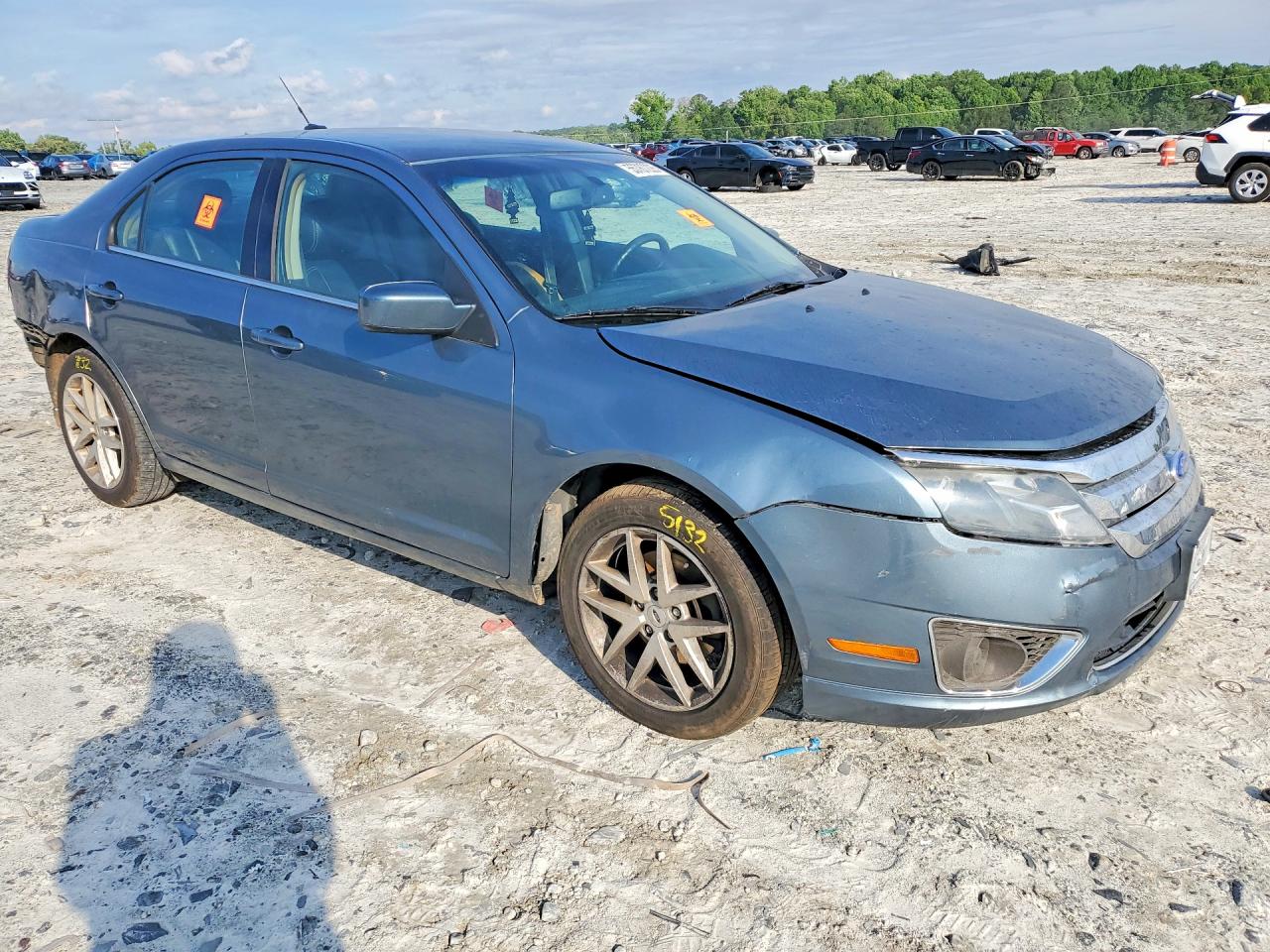 2011 Ford Fusion Sel Blue vin: 3FAHP0JG3BR257138