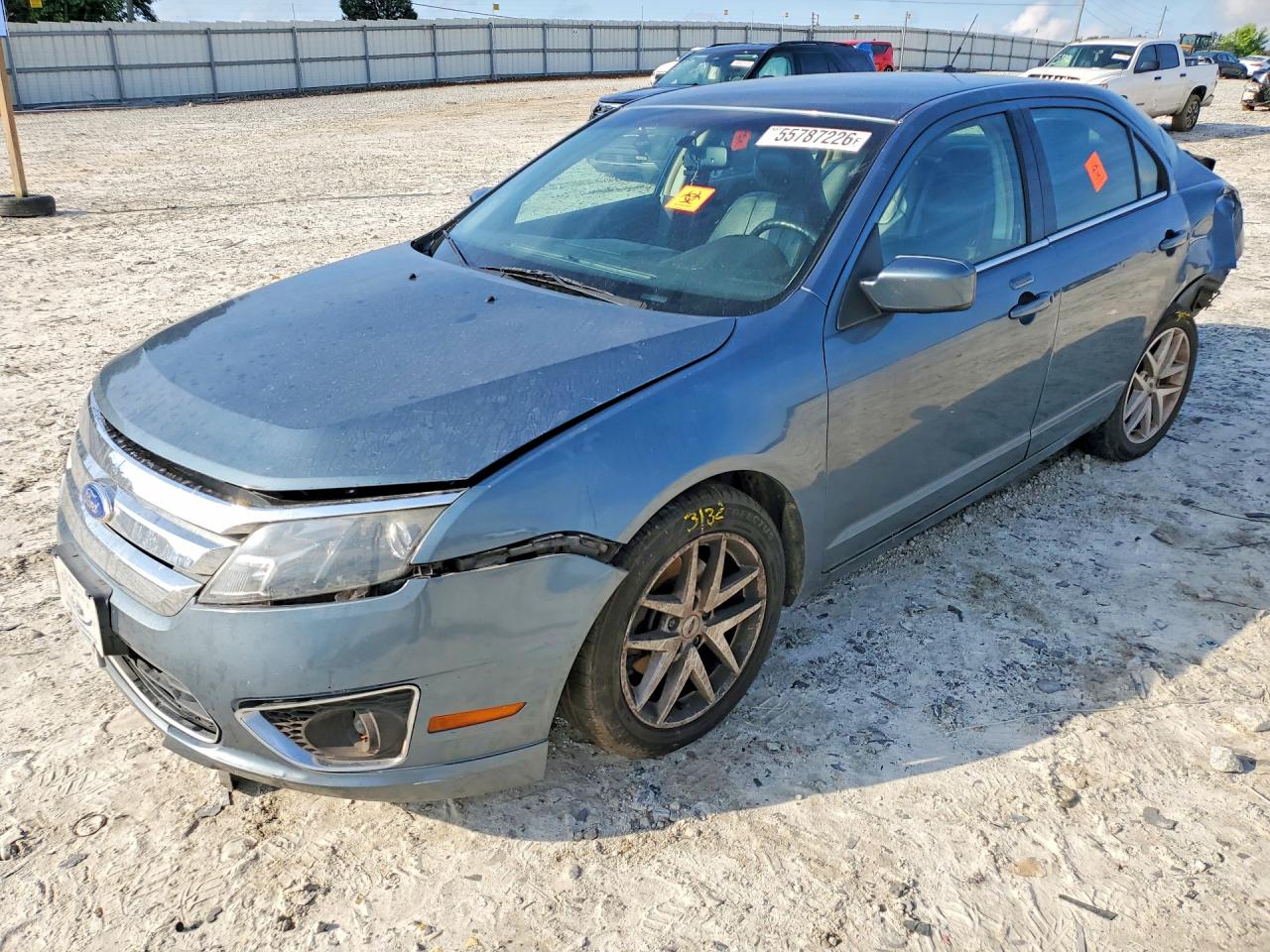 2011 Ford Fusion Sel Blue vin: 3FAHP0JG3BR257138