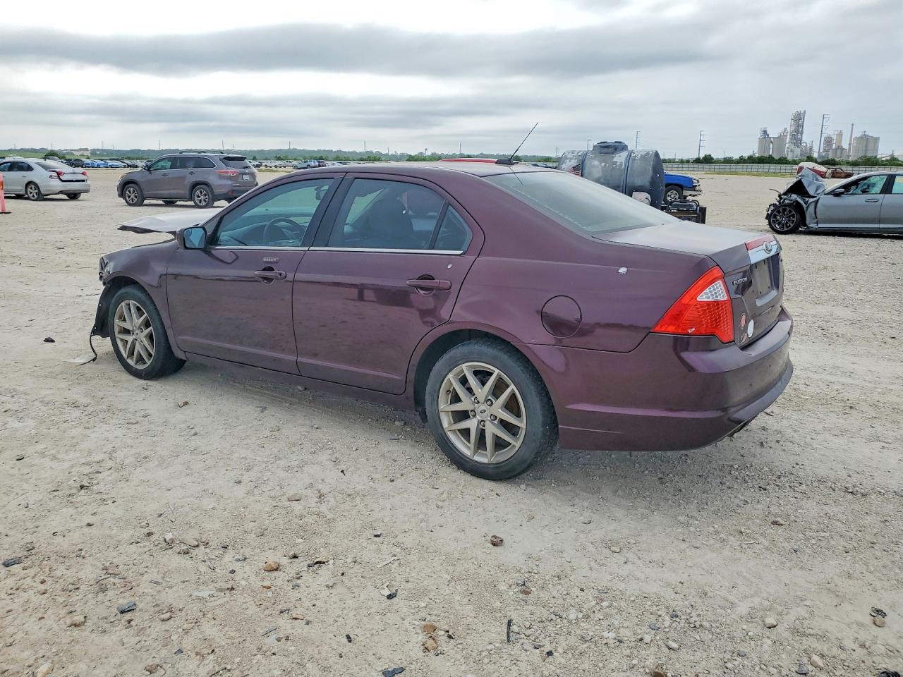 2011 Ford Fusion Sel Maroon vin: 3FAHP0JG3BR305740