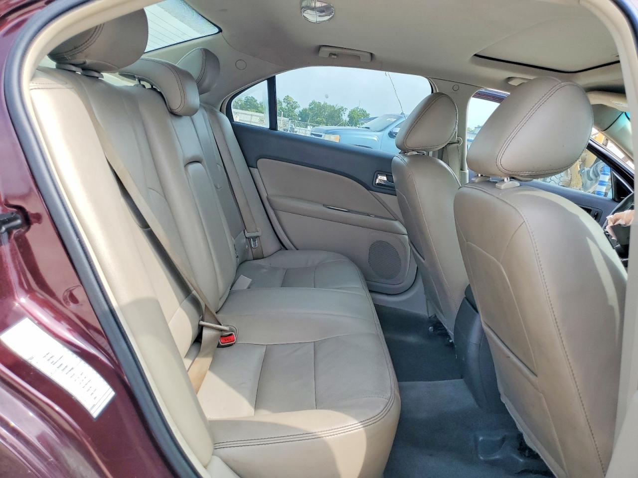 2011 Ford Fusion Sel Maroon vin: 3FAHP0JG3BR305740